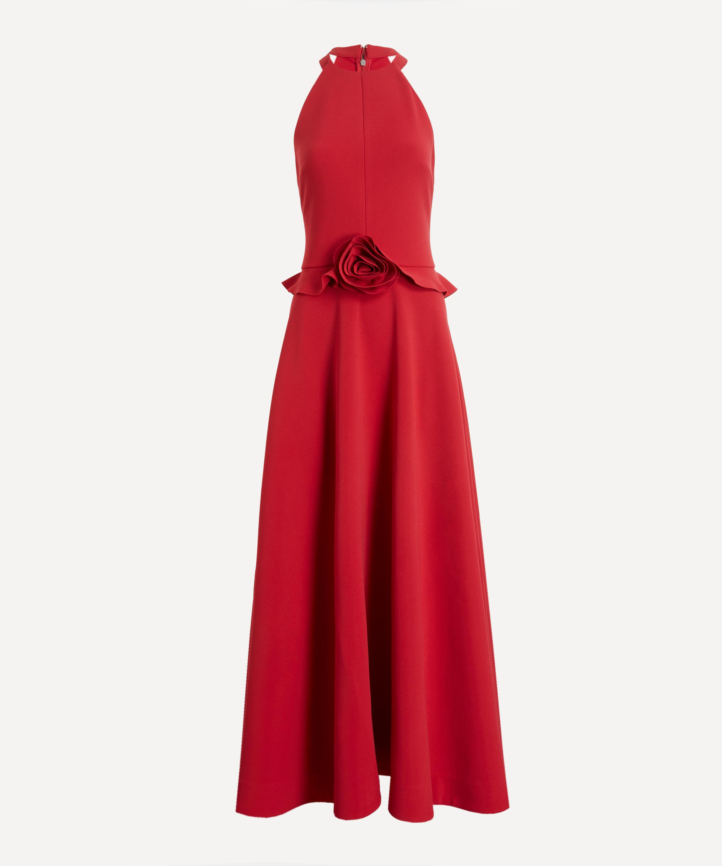 ROTATE Birger Christensen - Flower Detail Dress image number 0