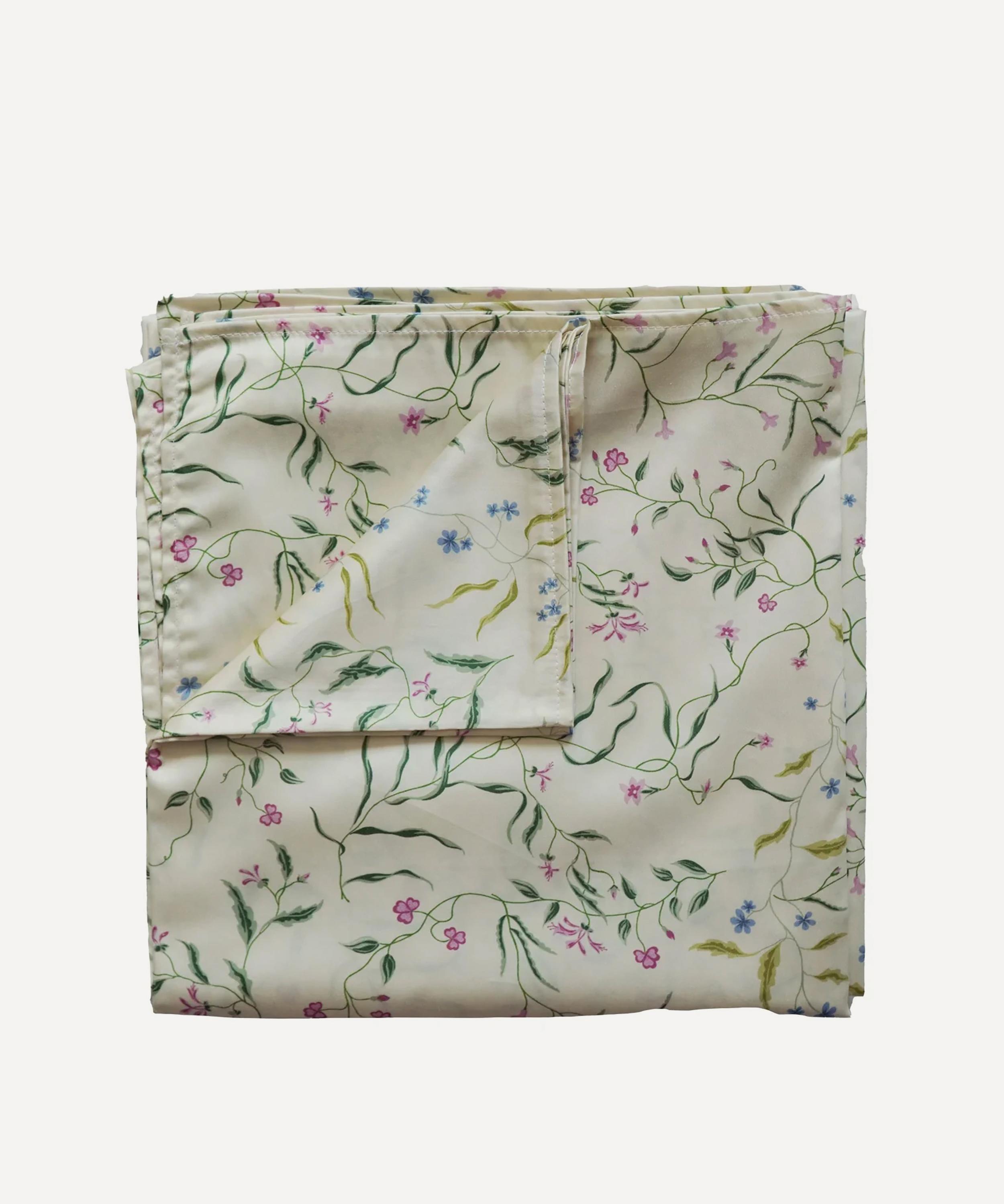 Coco & Wolf - Regal Blossom Ardington Cotton Sateen King Flat Sheet