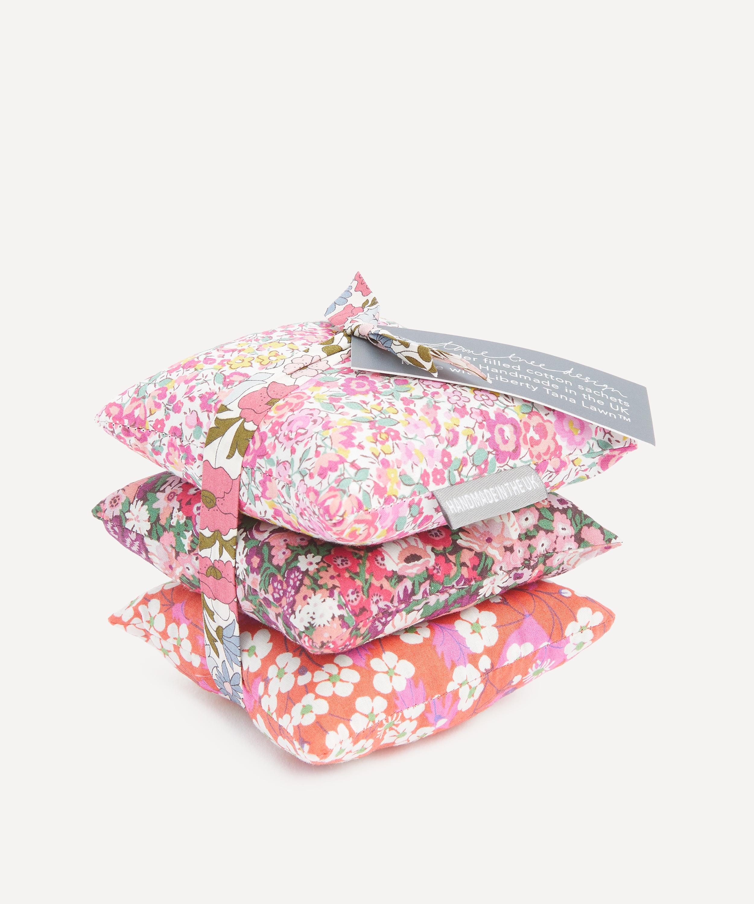 Lime Tree Design - Liberty Fabrics Lavender Sachets Stack of Three image number 1