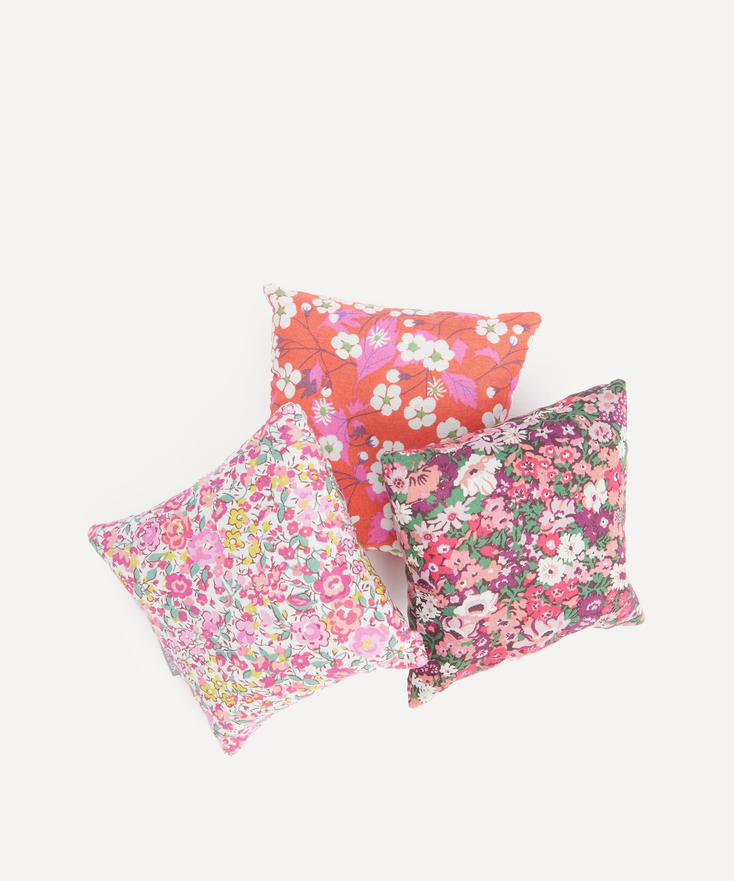 Lime Tree Design - Liberty Fabrics Lavender Sachets Stack of Three image number 2