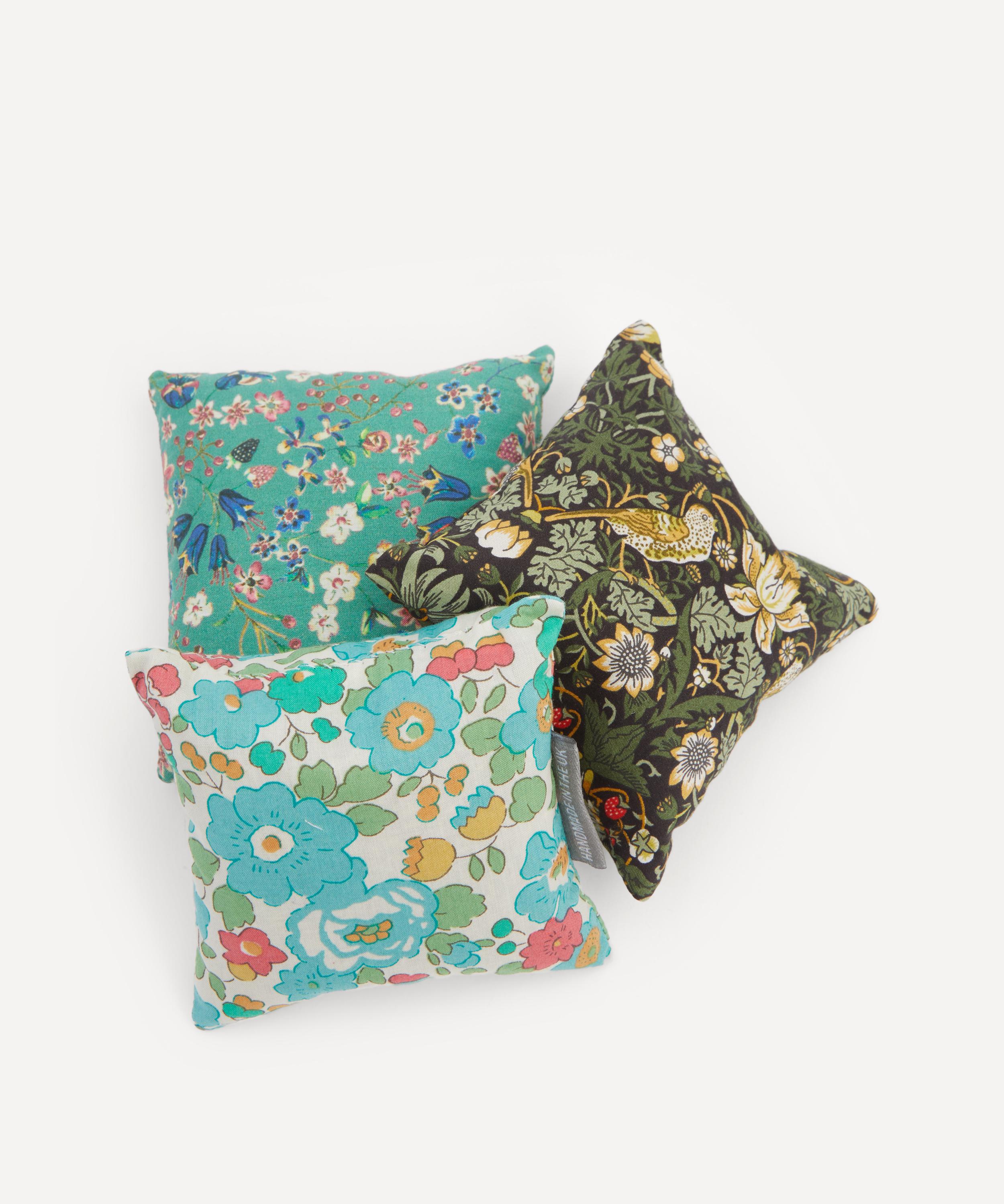 Lime Tree Design - Liberty Fabrics Lavender Sachets Stack of Three image number 2