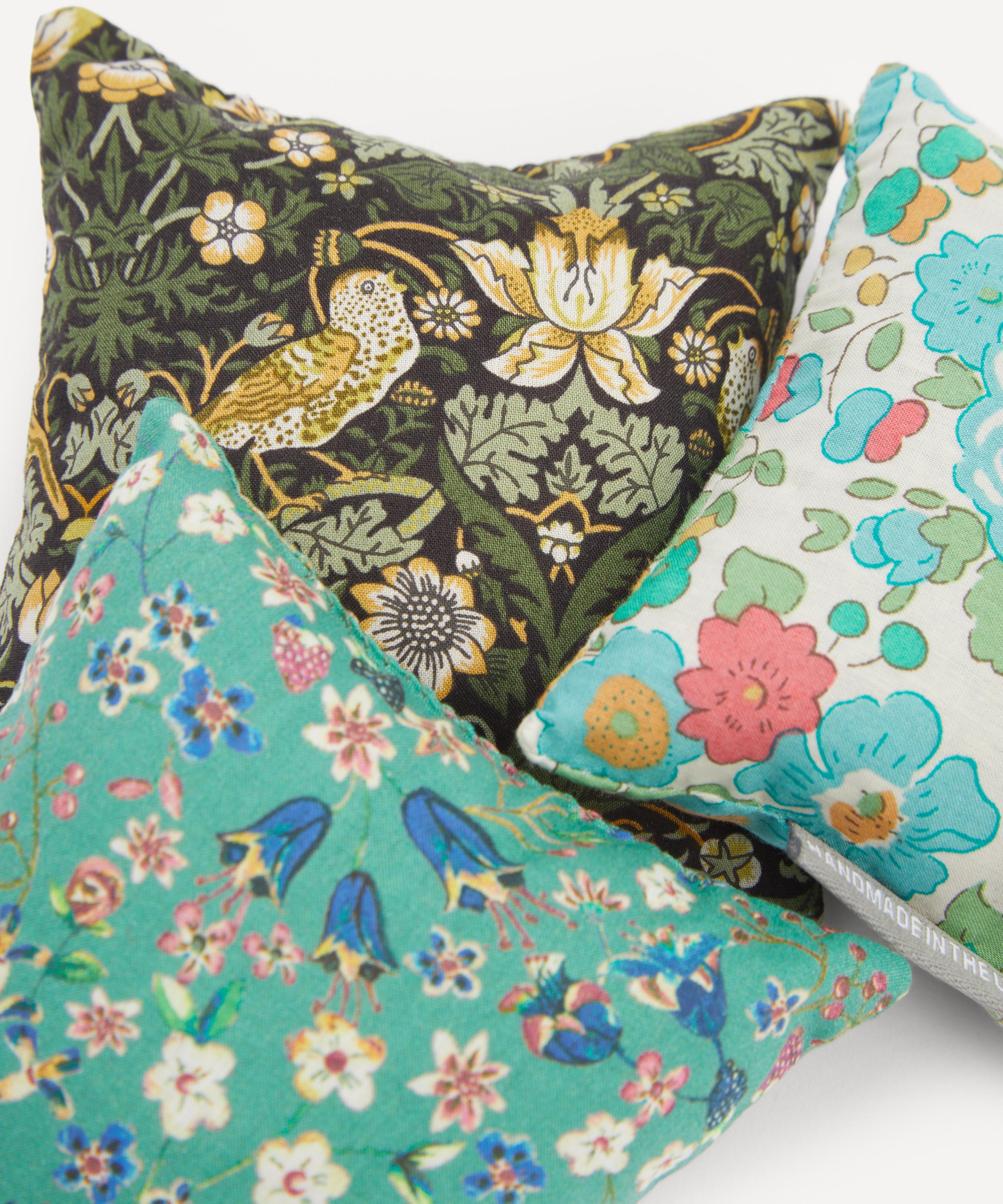 Lime Tree Design - Liberty Fabrics Lavender Sachets Stack of Three image number 3