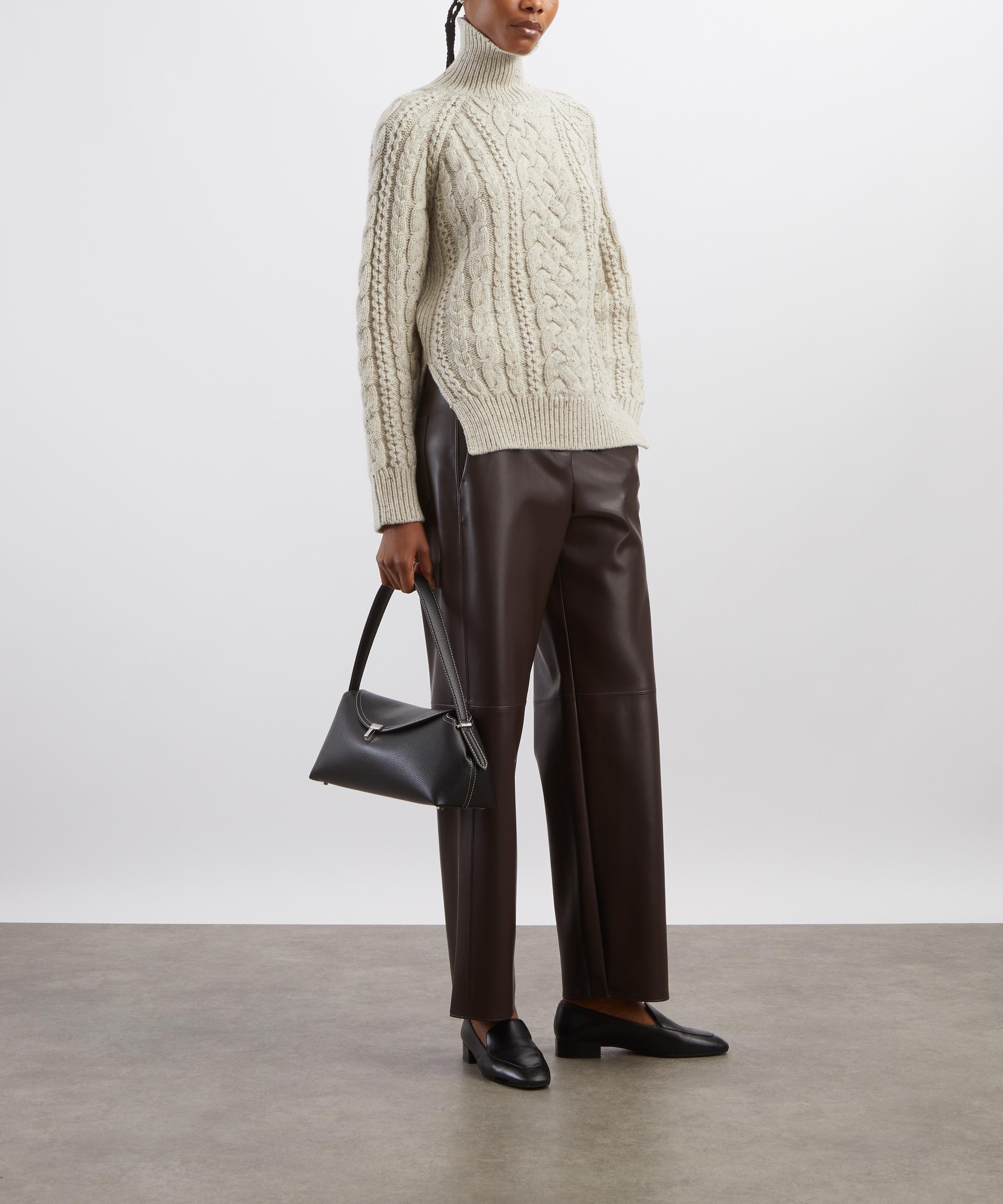 Toteme Cable Knit Turtleneck | Liberty