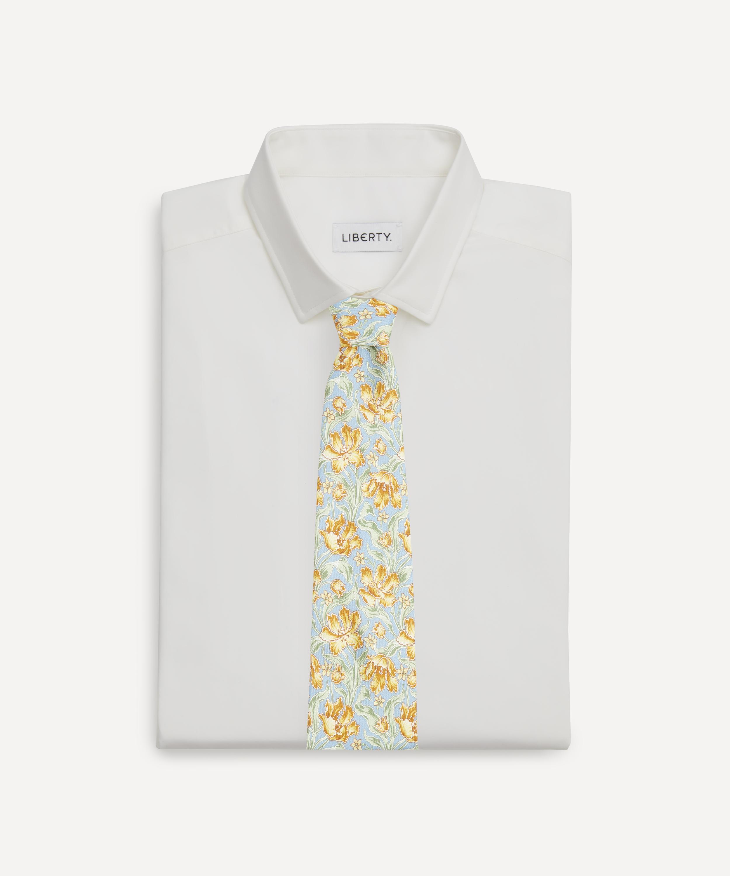 Liberty - Archive Tulip Garden Silk Tie image number 2