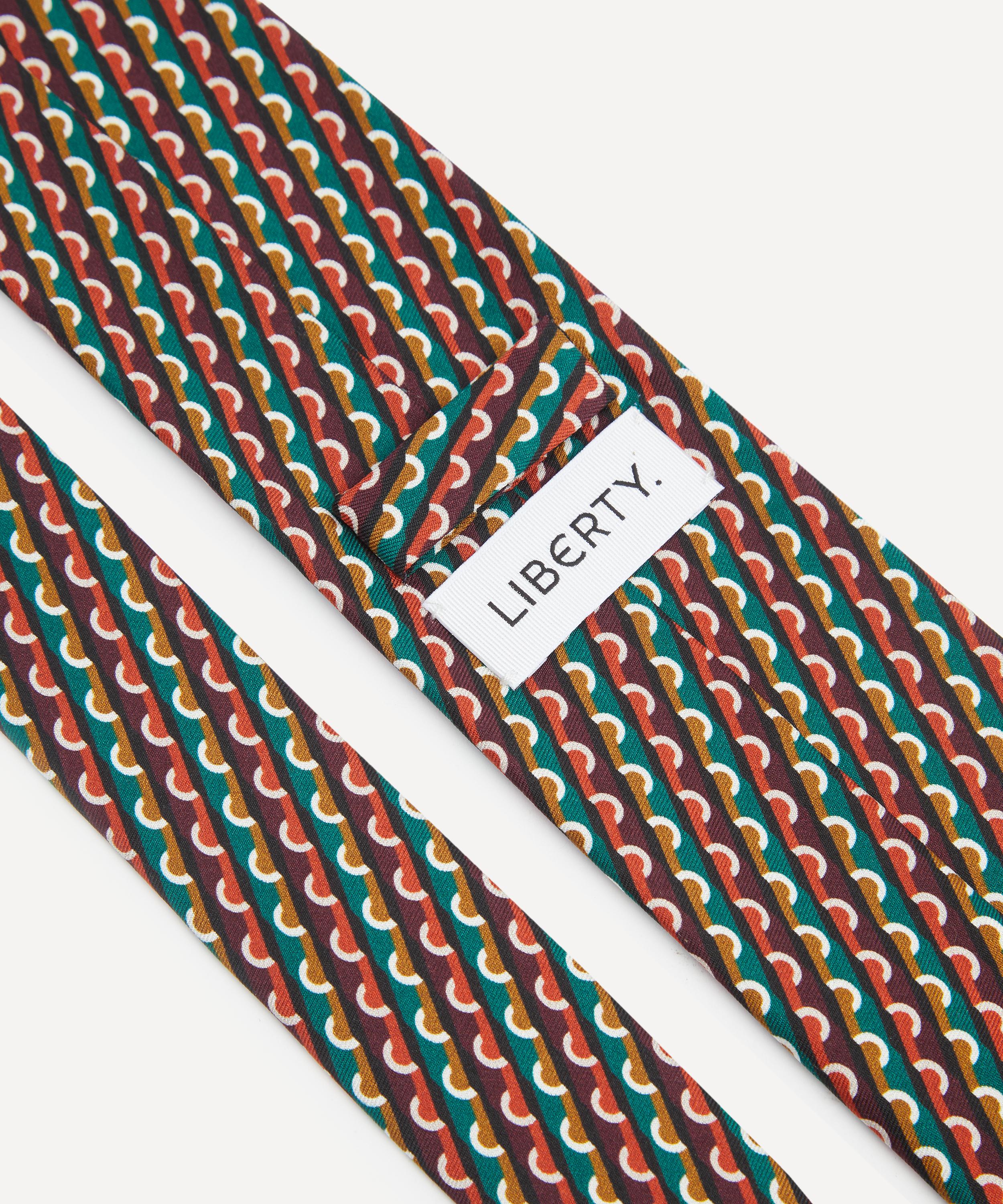 Liberty - Orbella Geo Silk Tie image number 2