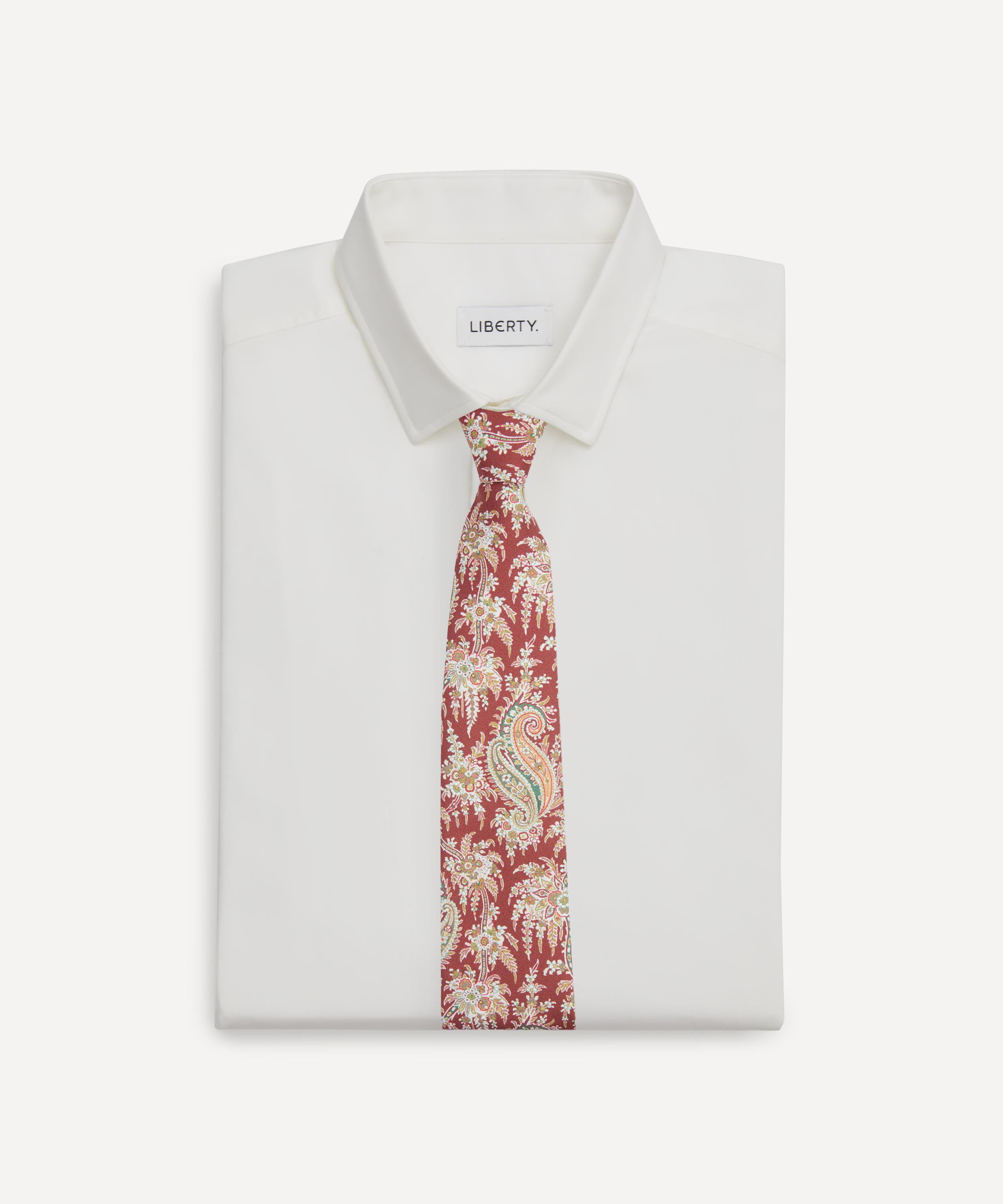 Liberty - Palm Willow Silk Tie image number 1