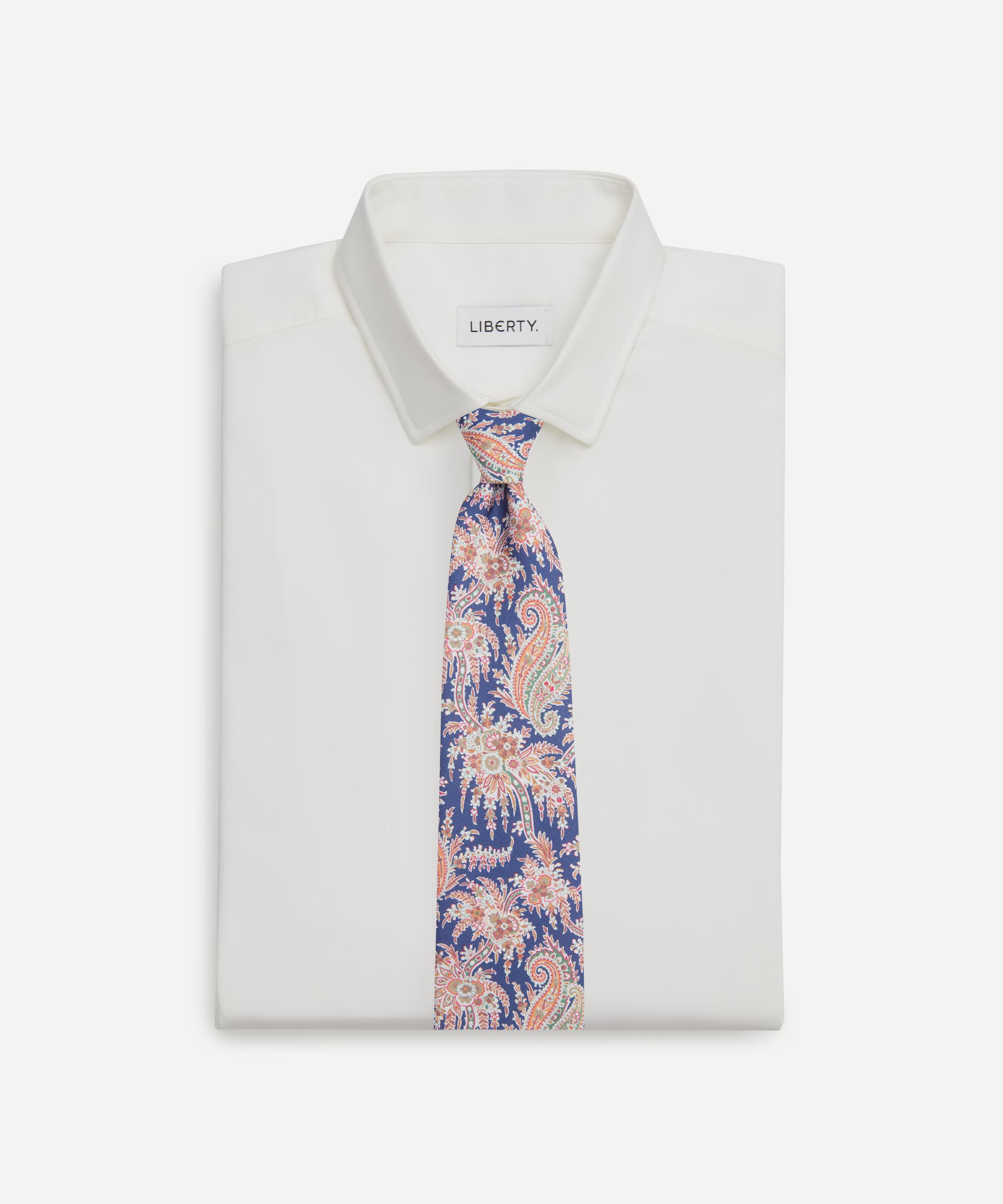 Liberty - Palm Willow Silk Tie image number 1