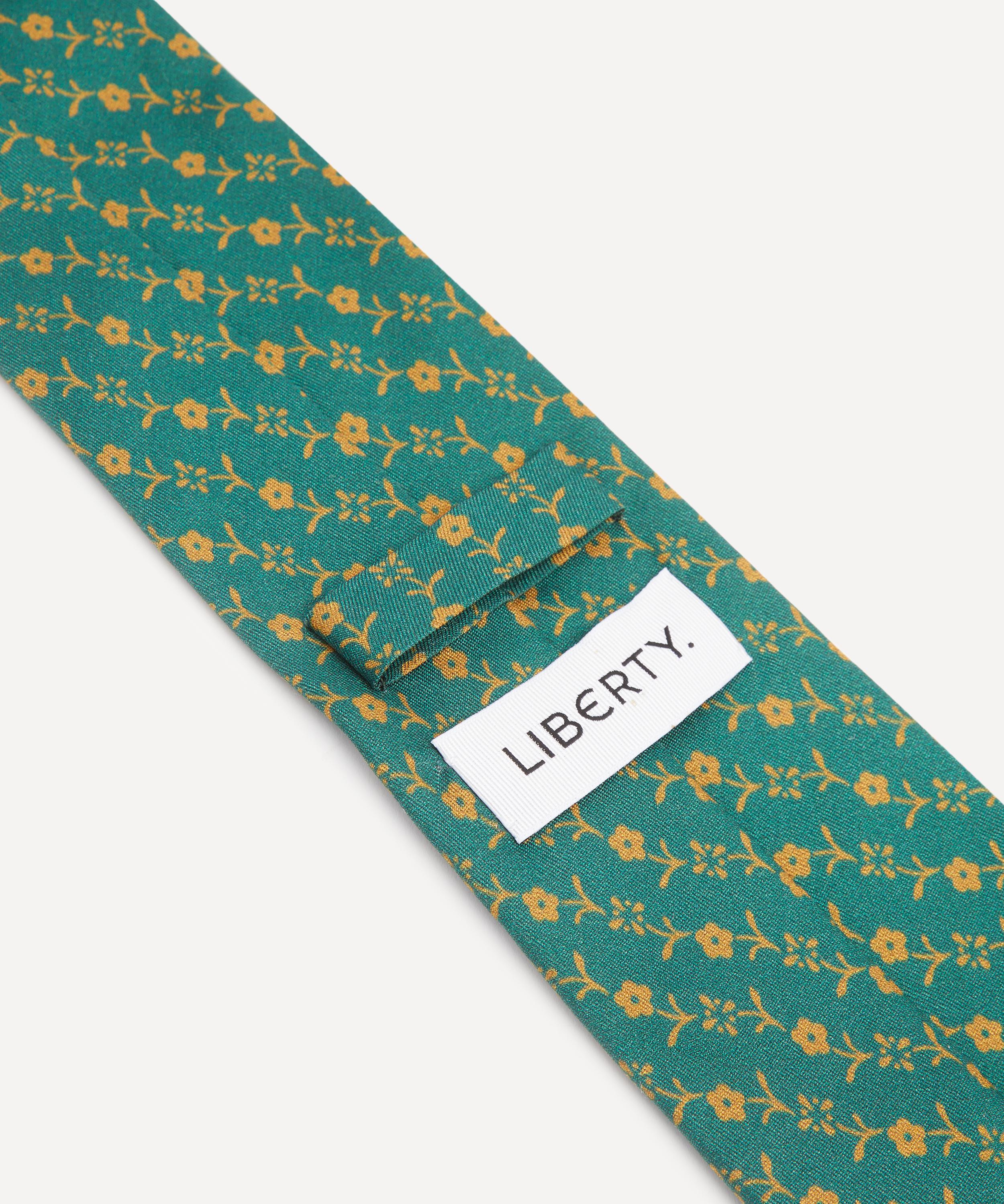 Liberty - Needlework Floral Silk Tie image number 1