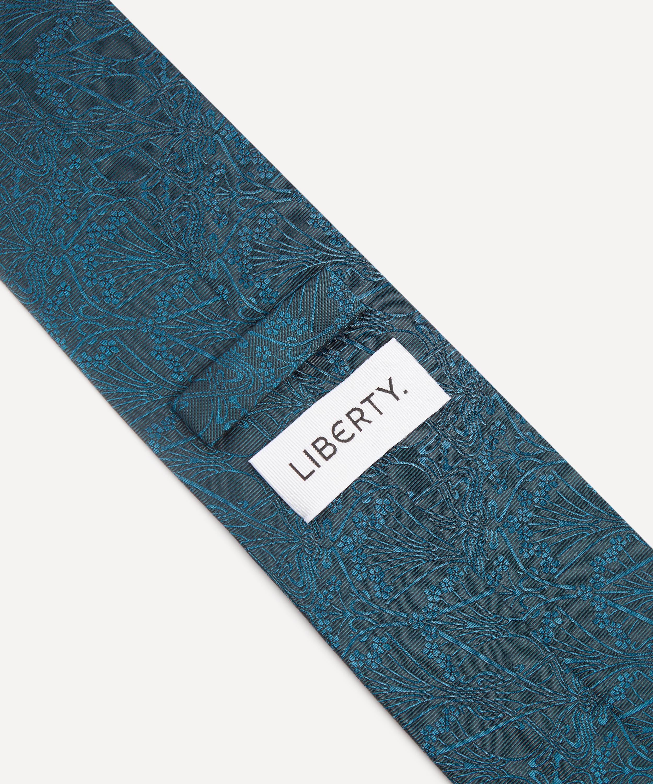 Liberty - Nouveau Ianthe Jacquard Silk Tie image number 1