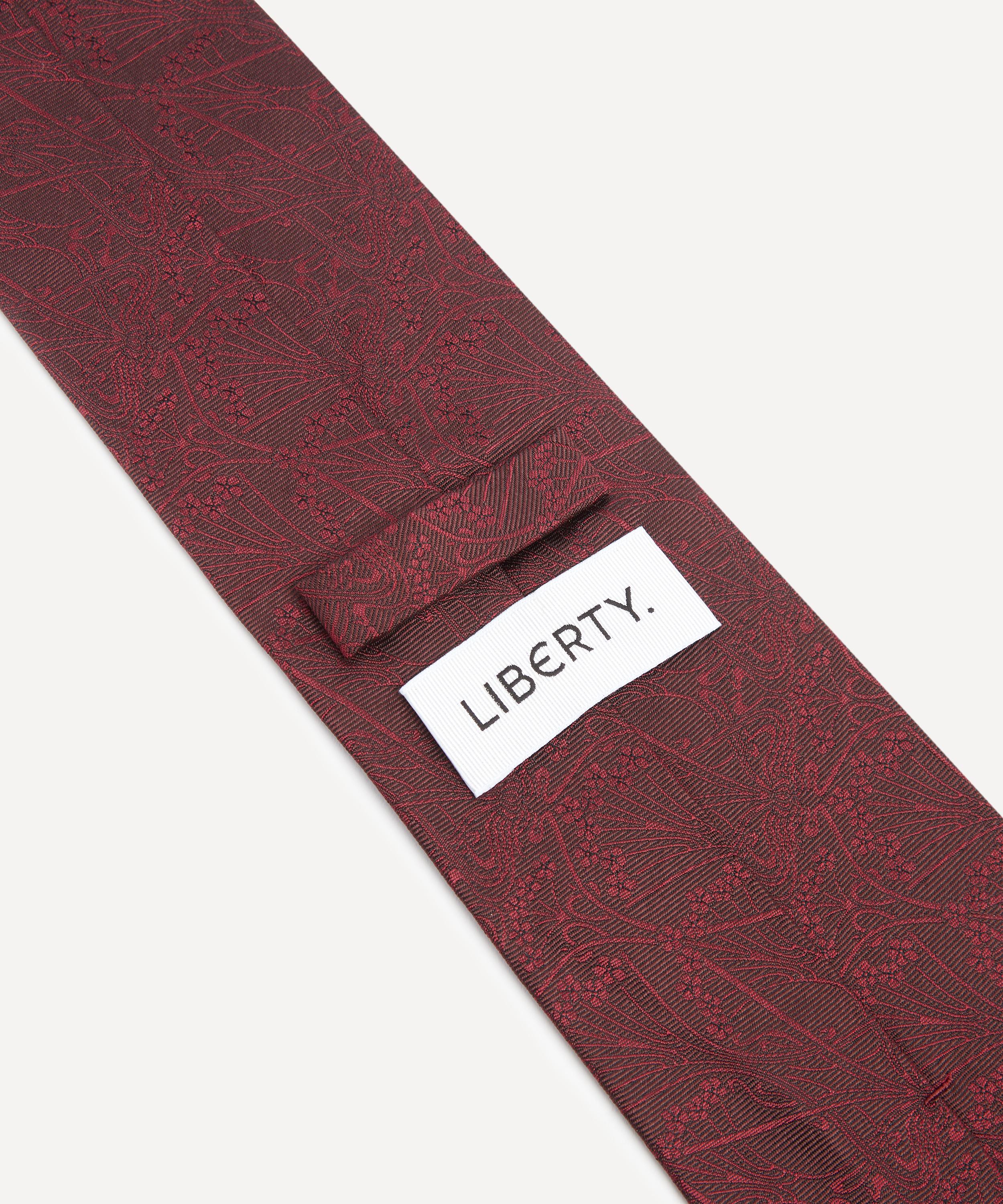 Liberty - Nouveau Ianthe Jacquard Silk Tie image number 1