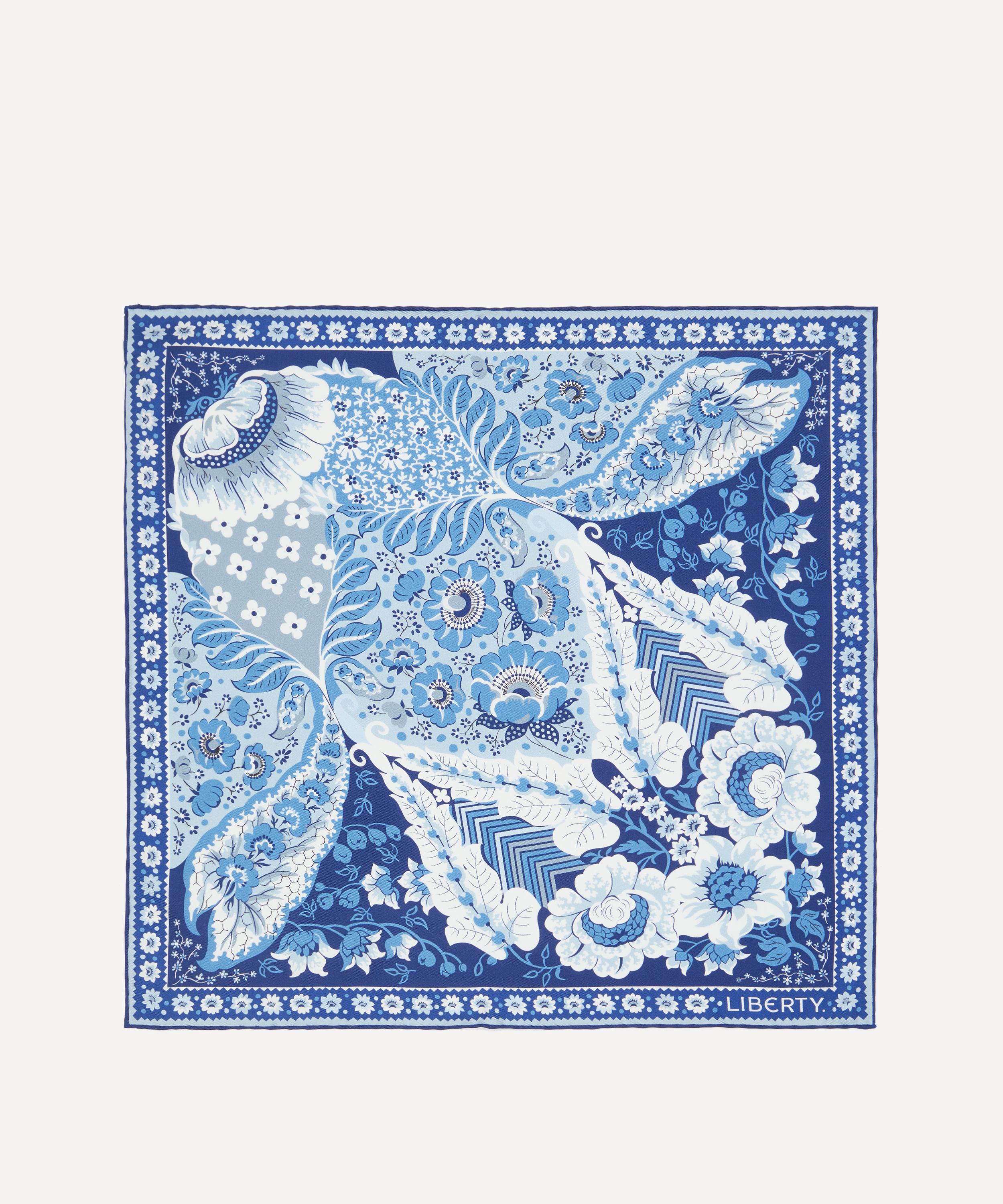 Liberty - Freyja Paisley Silk Pocket Square