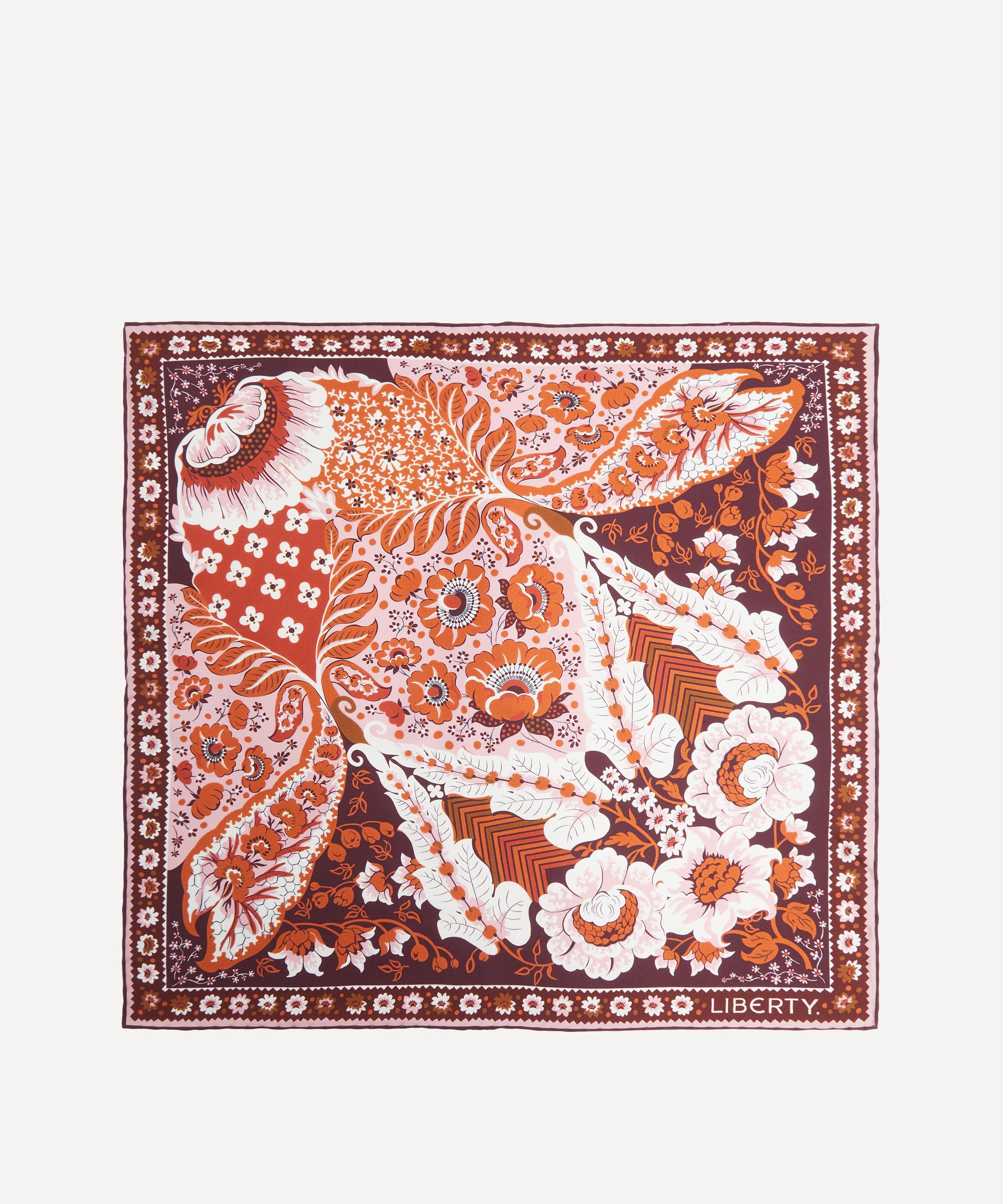 Liberty - Freyja Paisley Silk Pocket Square