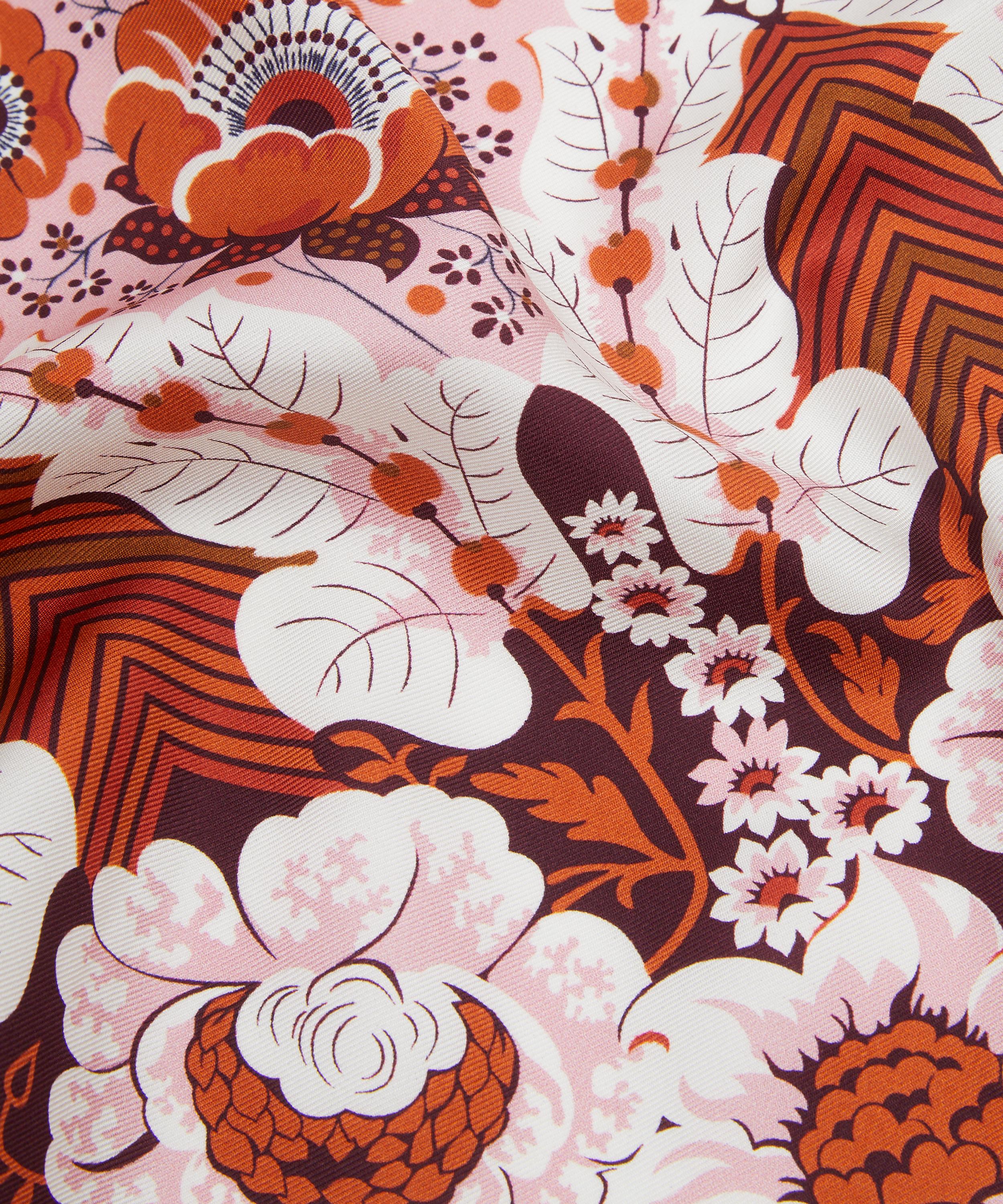 Liberty - Freyja Paisley Silk Pocket Square image number 2