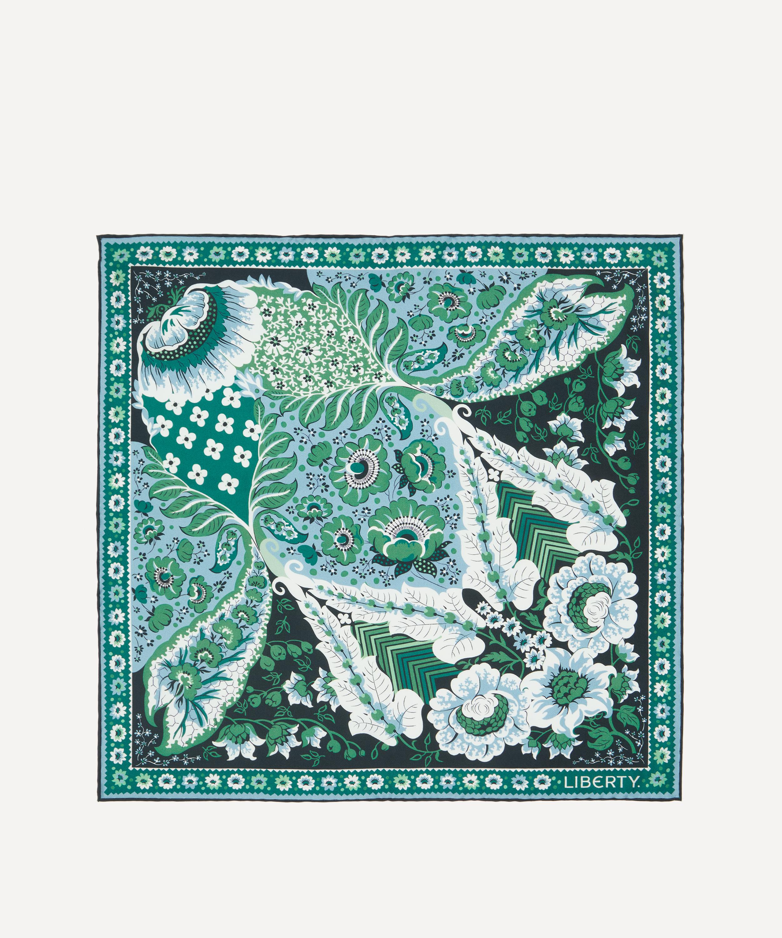 Liberty - Freyja Paisley Silk Pocket Square