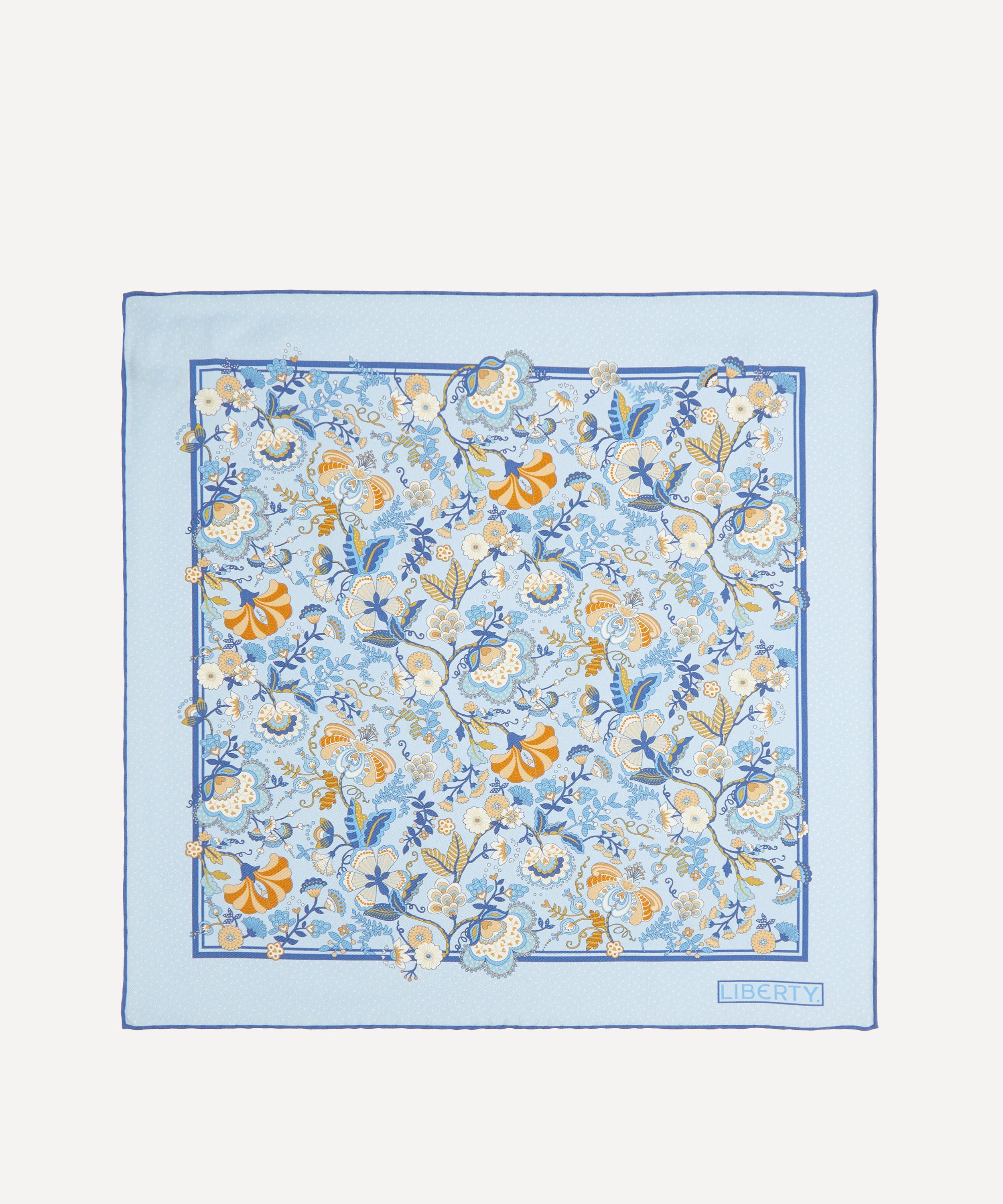 Liberty - Mabelle Hall Silk Pocket Square image number 2