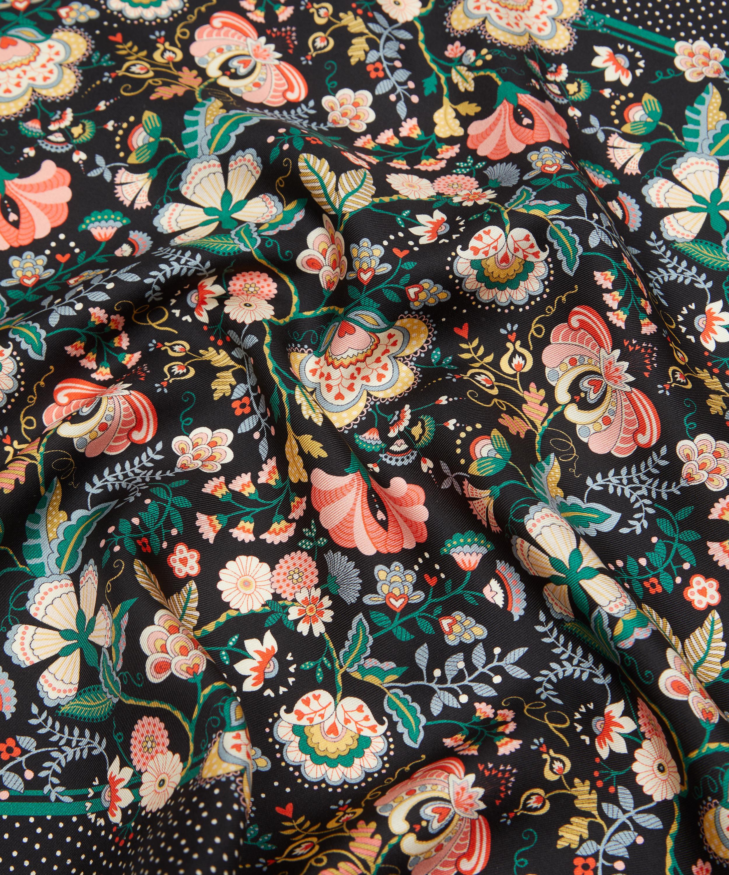 Liberty - Mabelle Hall Silk Pocket Square image number 3