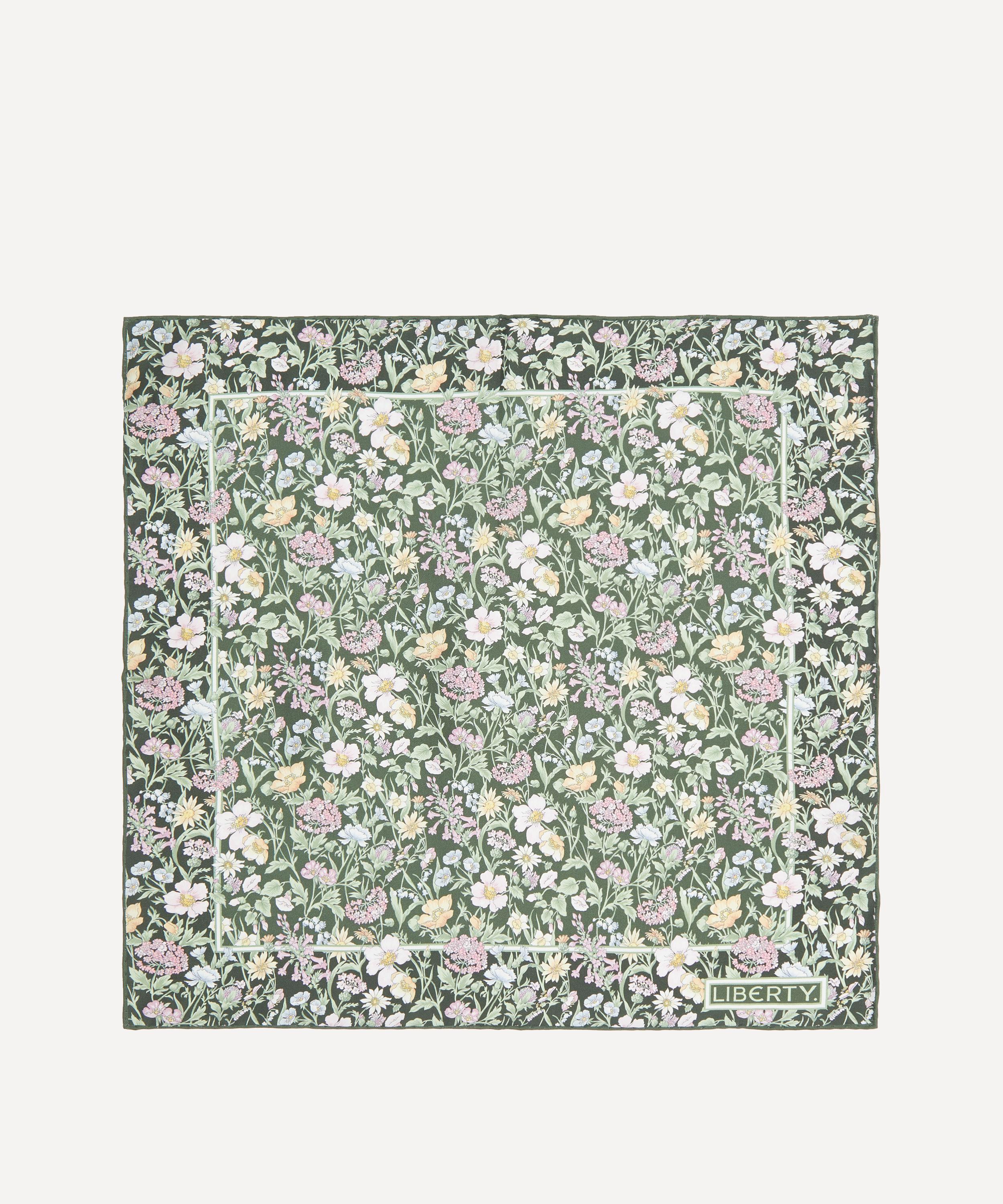 Liberty - Rachel Meadow Silk Pocket Square image number 1