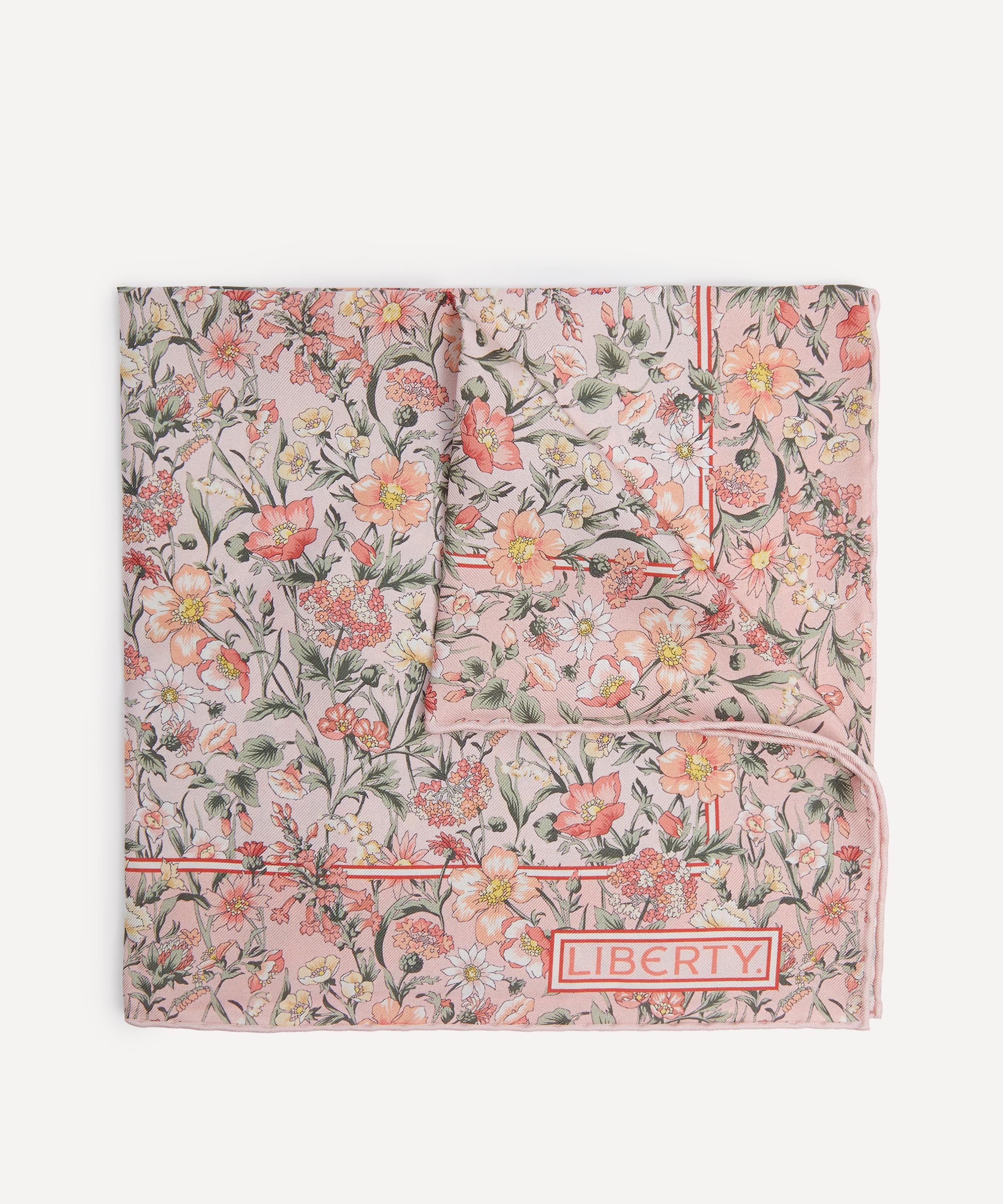 Liberty - Rachel Meadow Silk Pocket Square