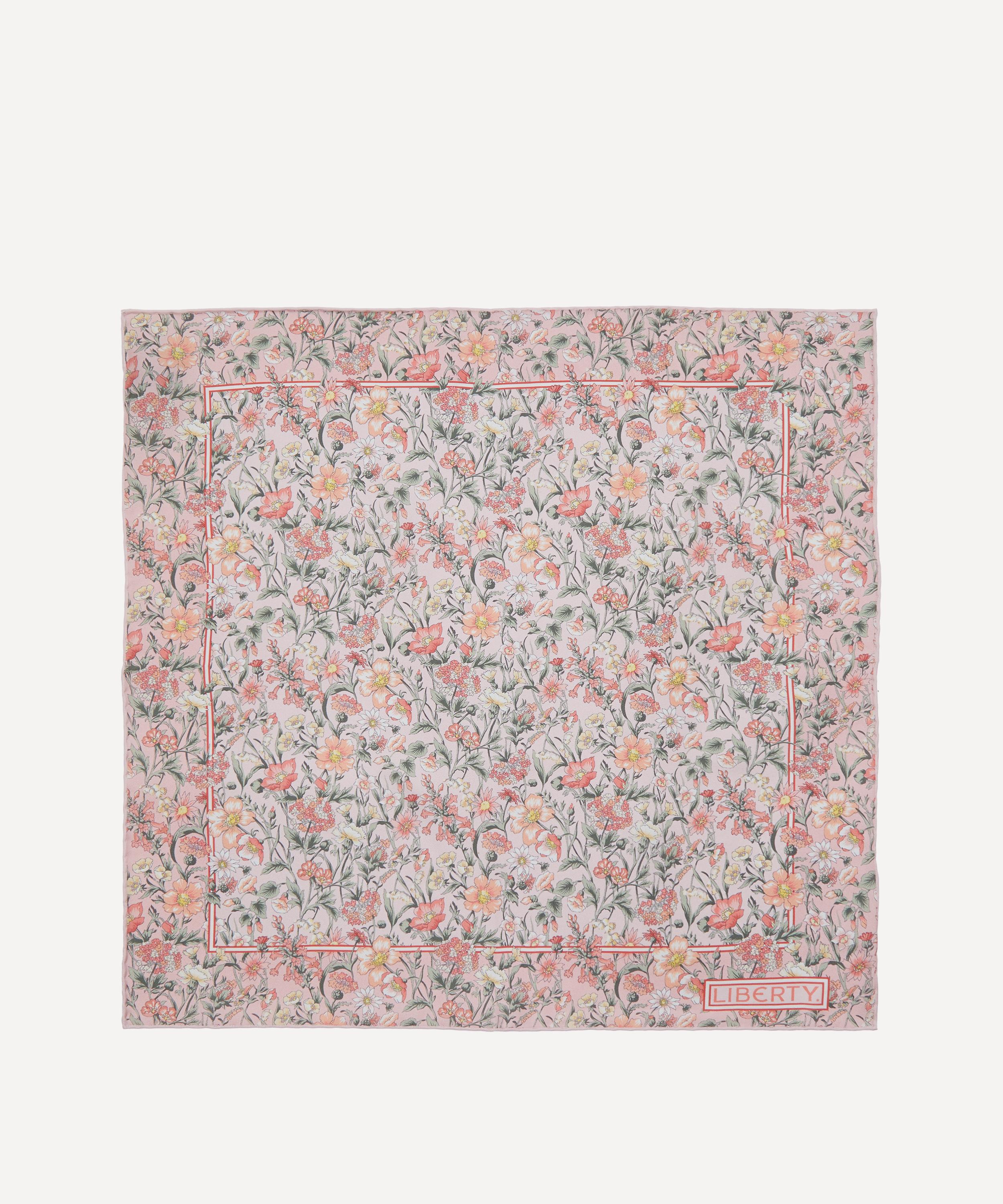 Liberty - Rachel Meadow Silk Pocket Square image number 1