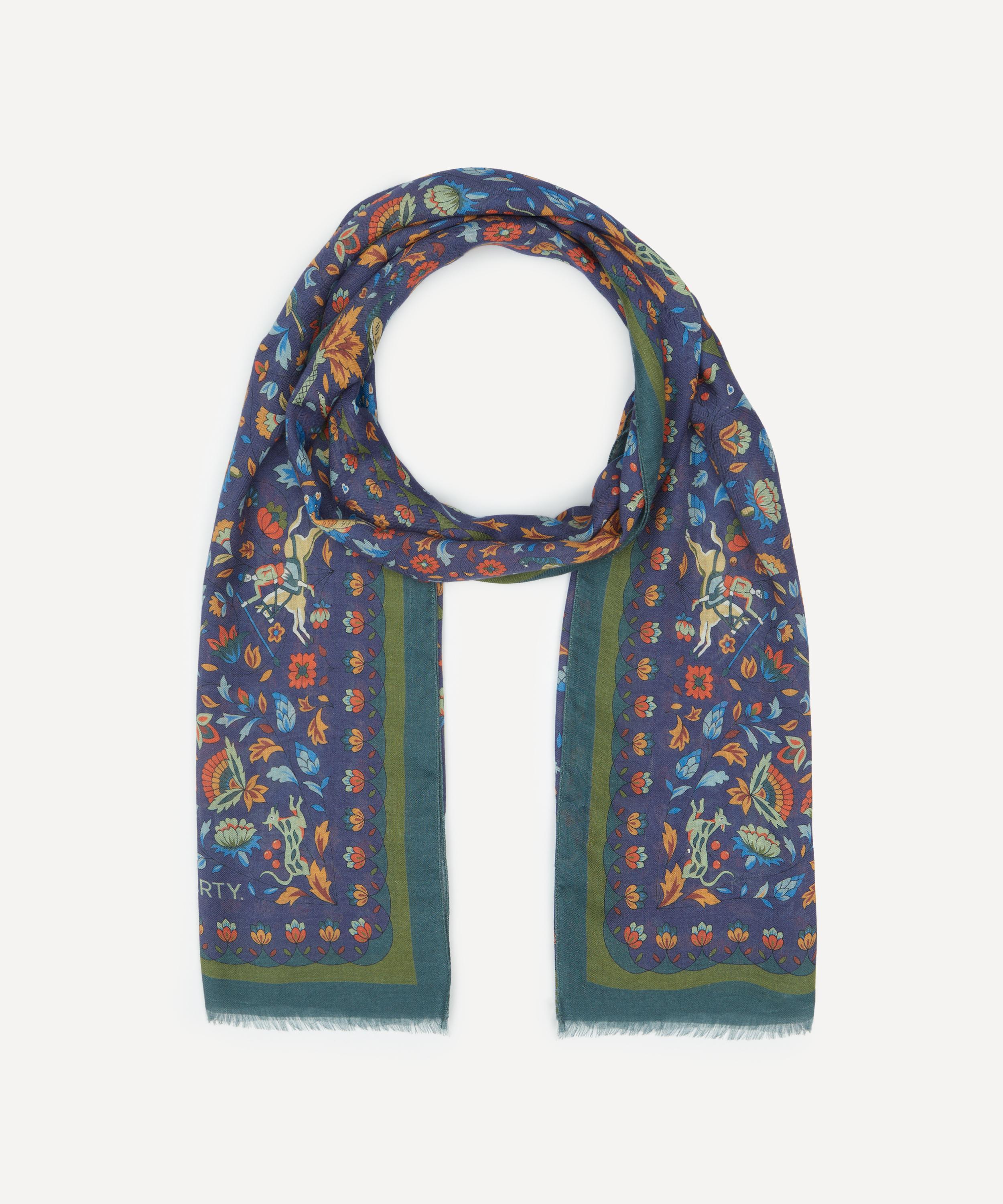 Liberty - Imran Paradise 60x160 Modal-Cashmere Scarf image number 2