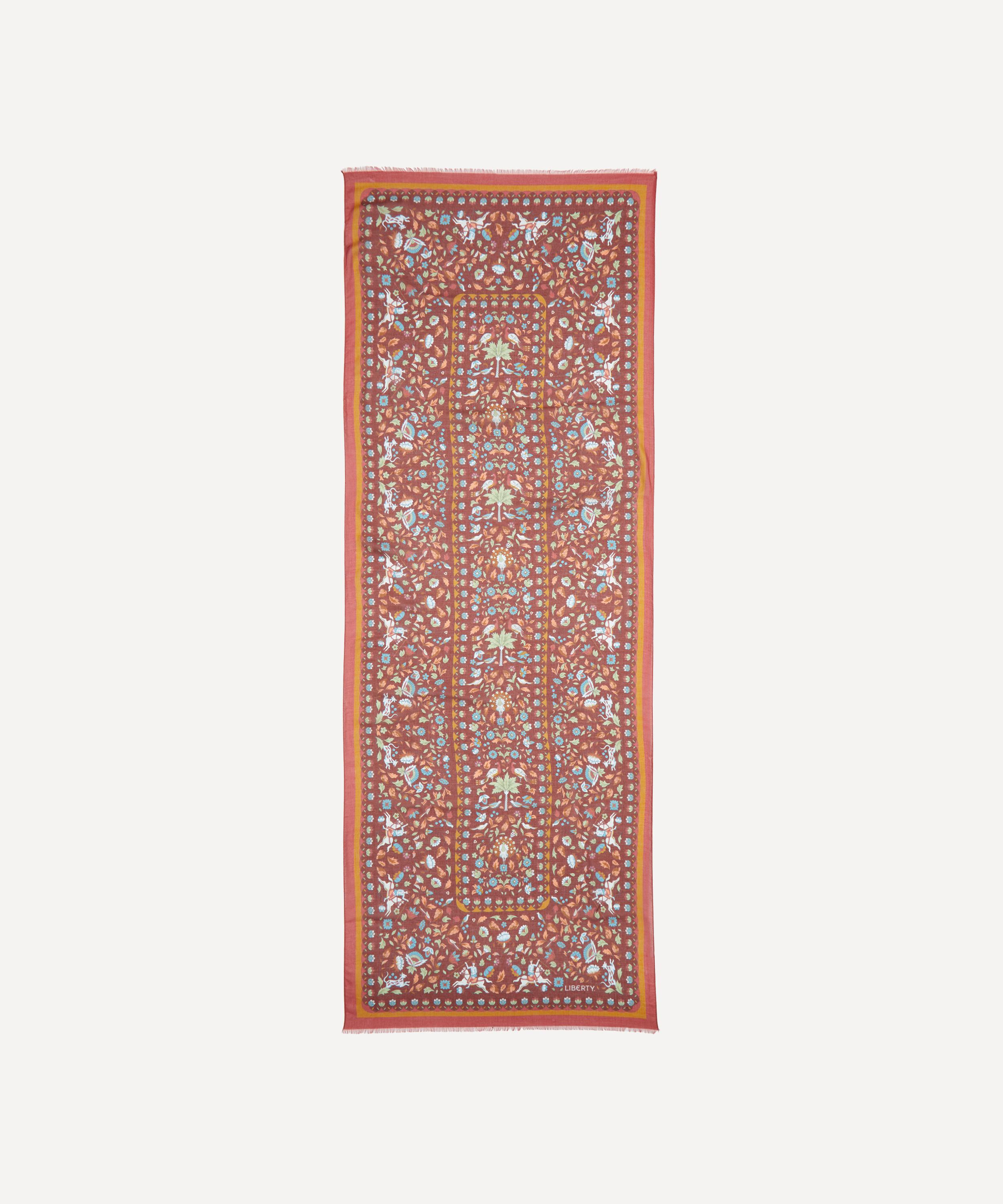 Liberty - Imran Paradise 60x160 Modal-Cashmere Scarf image number 0