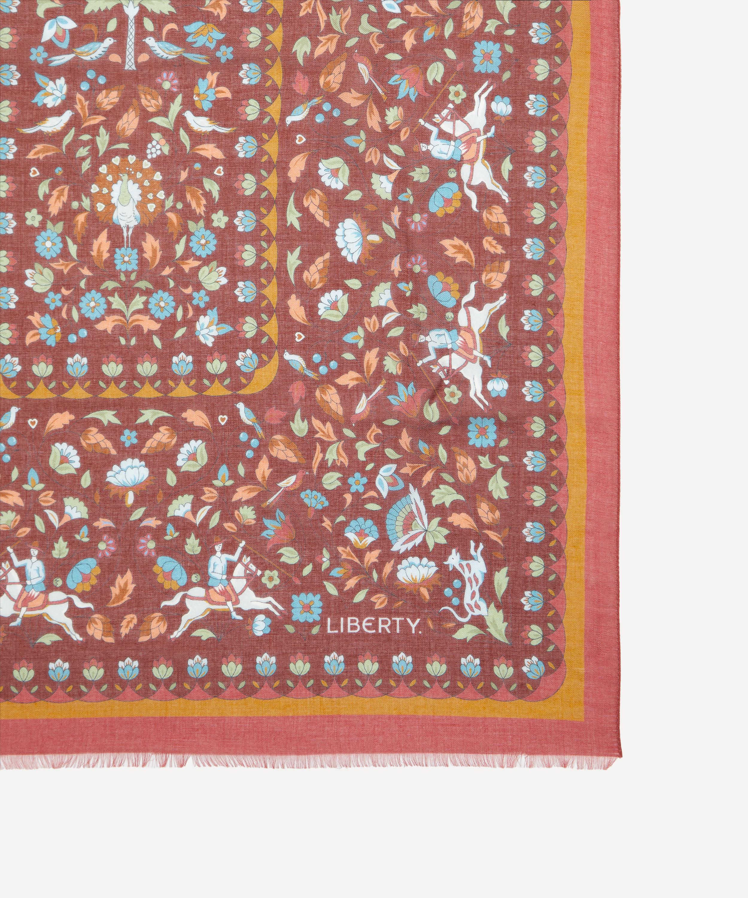 Liberty - Imran Paradise 60x160 Modal-Cashmere Scarf image number 3