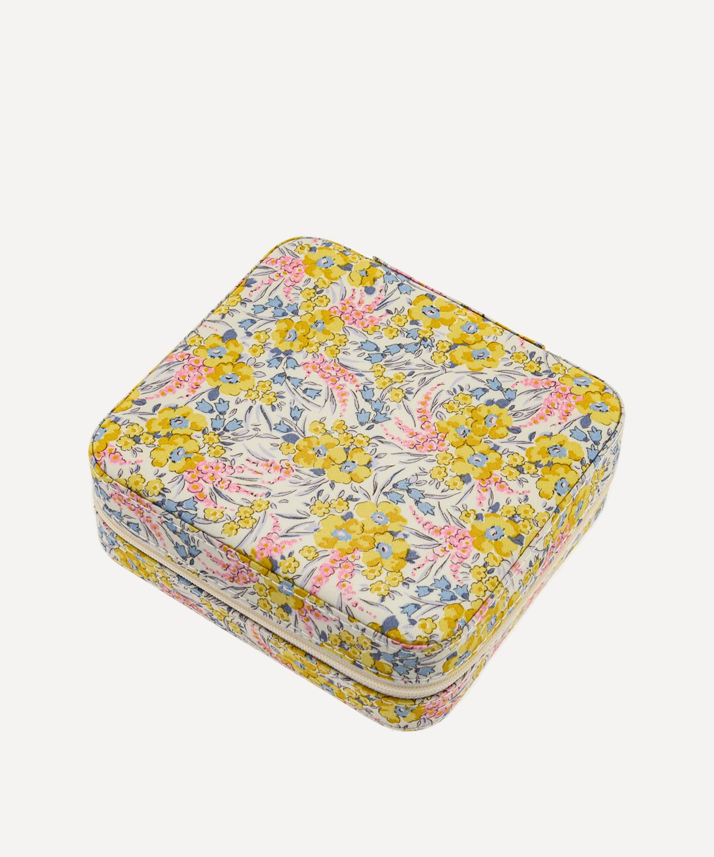 Bon Dep - Swirling Petals Tana Lawn&trade; Cotton Octagon Jewellery Box
