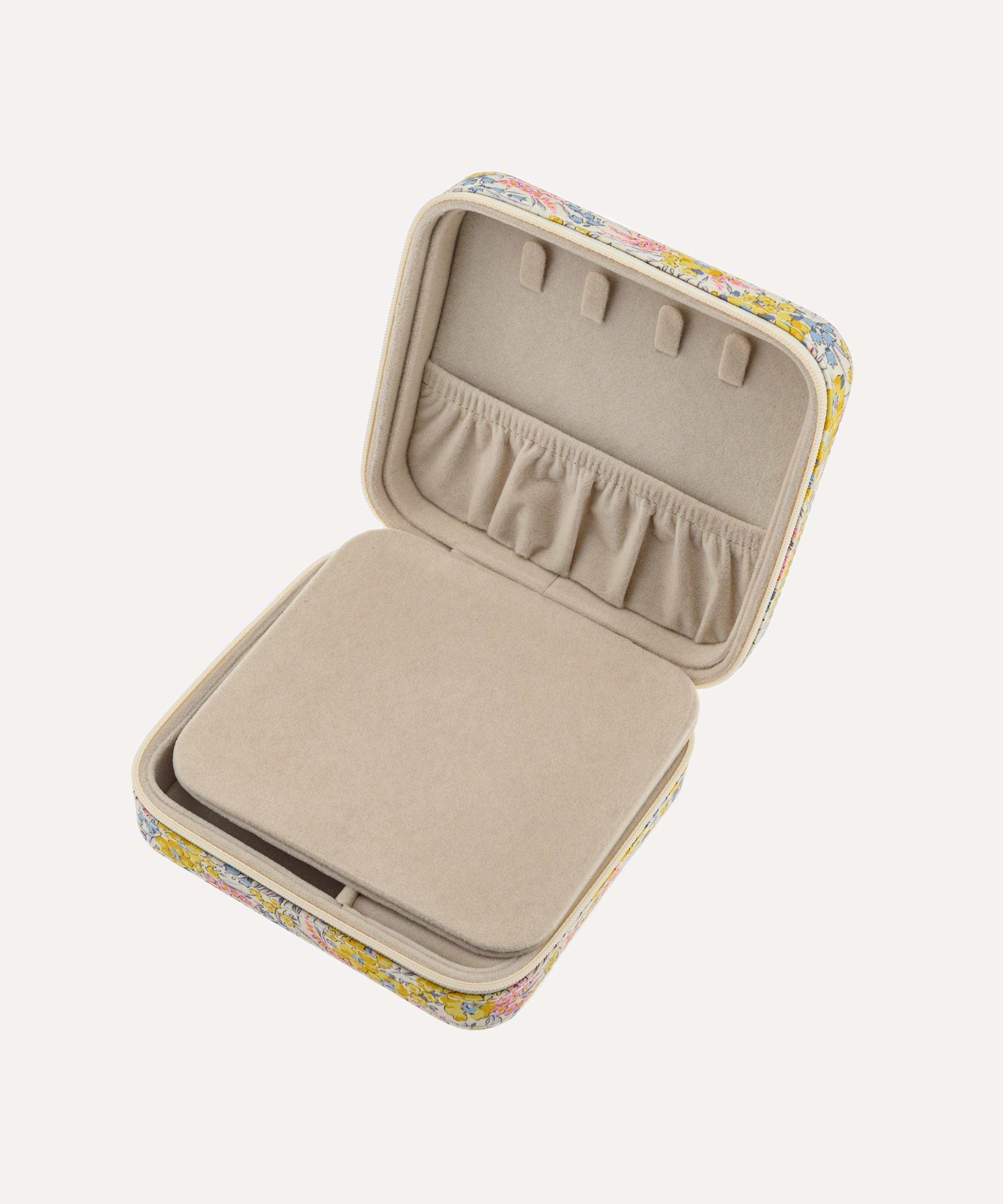 Bon Dep - Swirling Petals Tana Lawn&trade; Cotton Octagon Jewellery Box image number 2