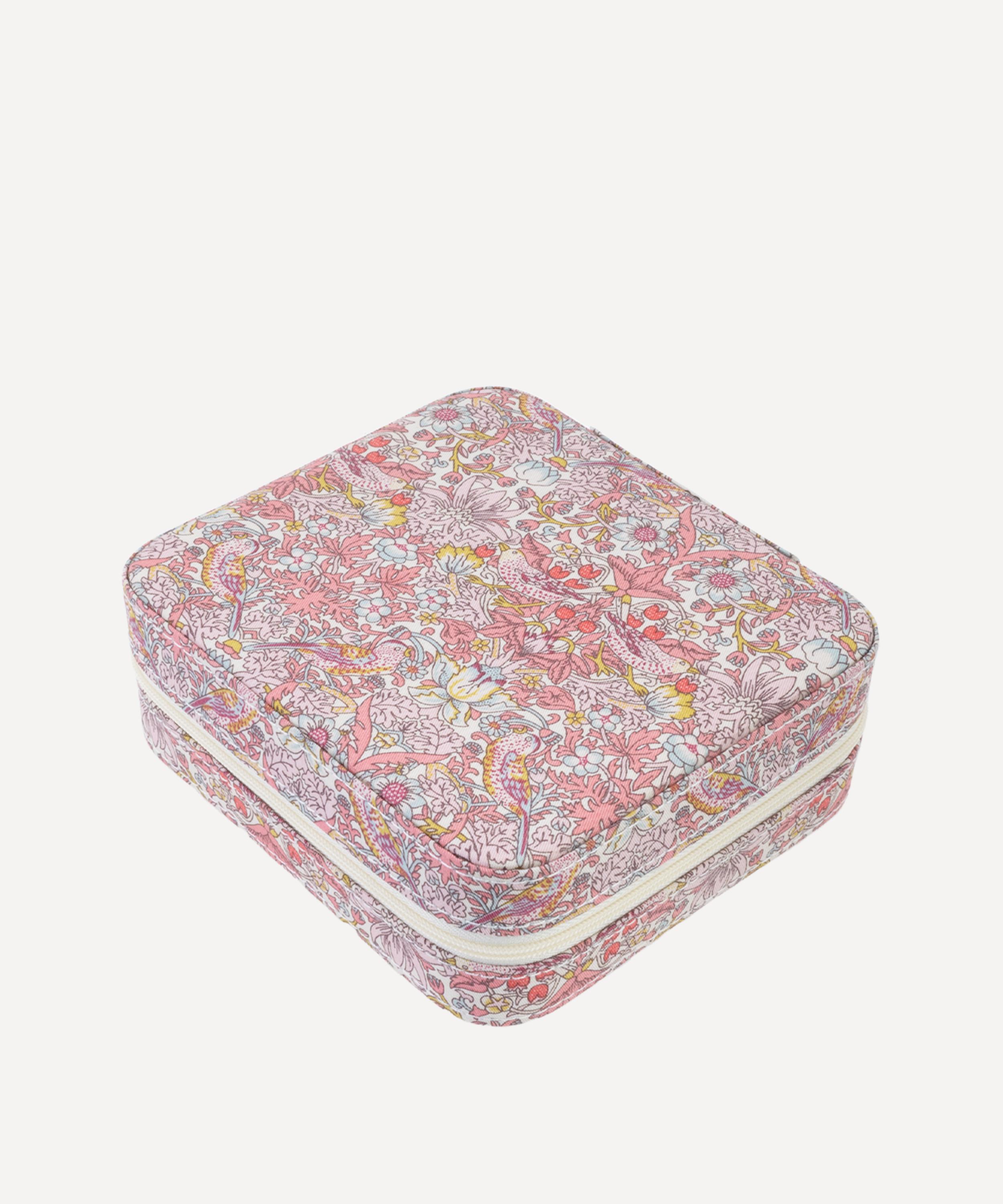 Bon Dep - Strawberry Thief Tana Lawn&trade; Cotton Octagon Jewellery Box