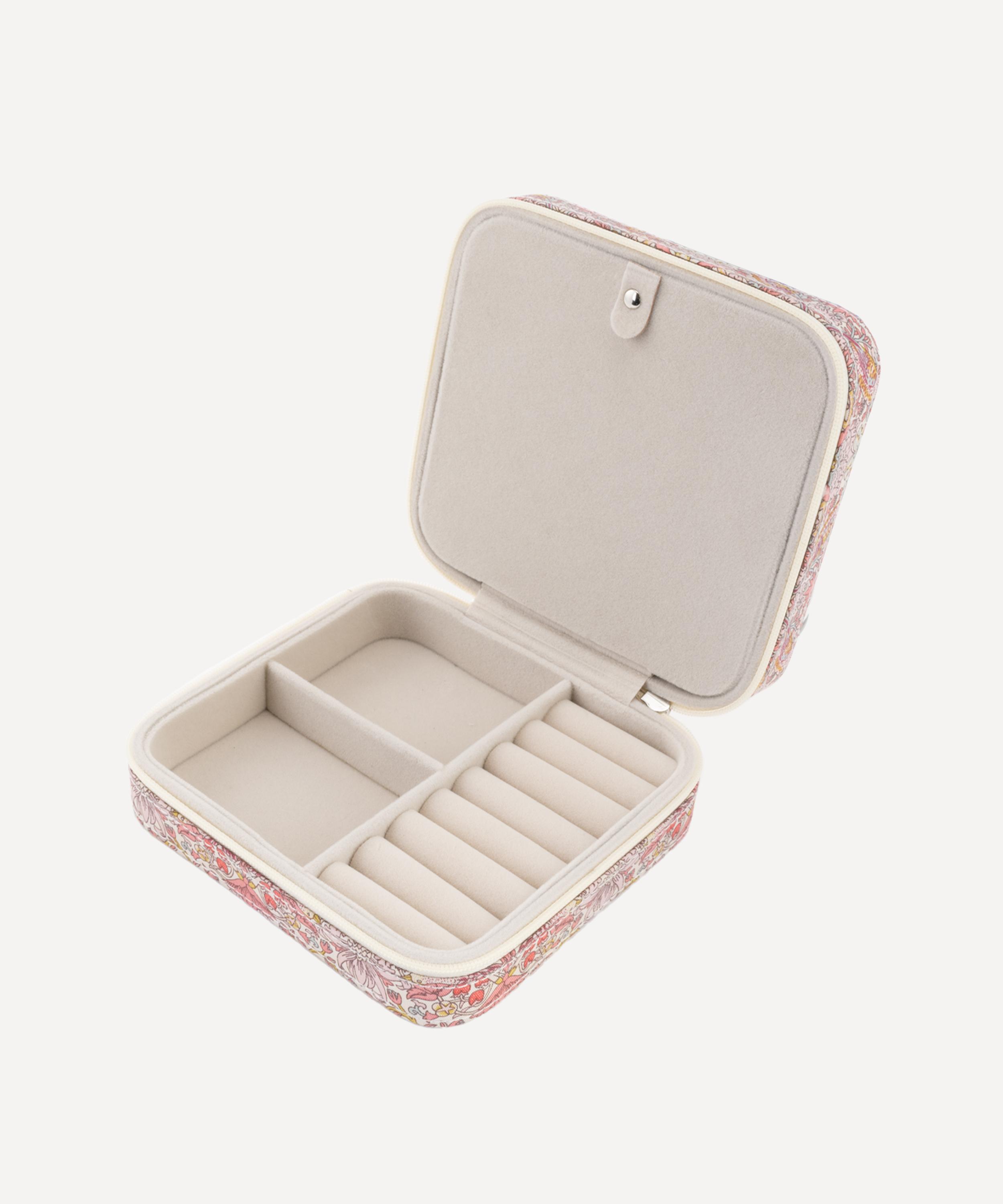 Bon Dep - Strawberry Thief Tana Lawn&trade; Cotton Octagon Jewellery Box image number 1