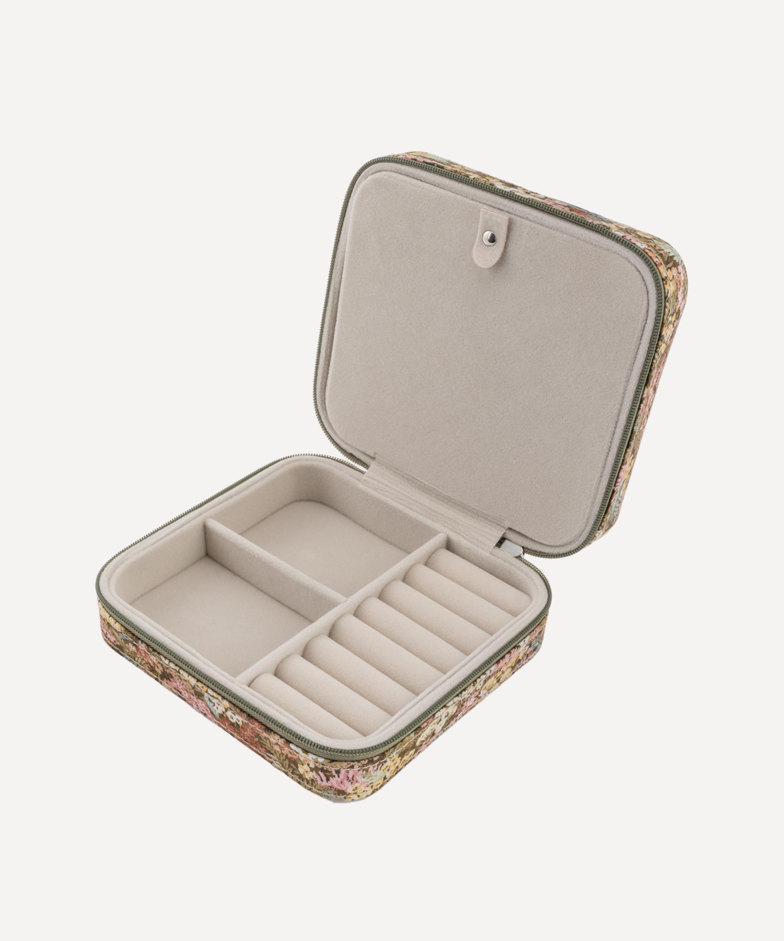 Bon Dep - Connie Evelyn Tana Lawn&trade; Cotton Octagon Jewellery Box image number 1