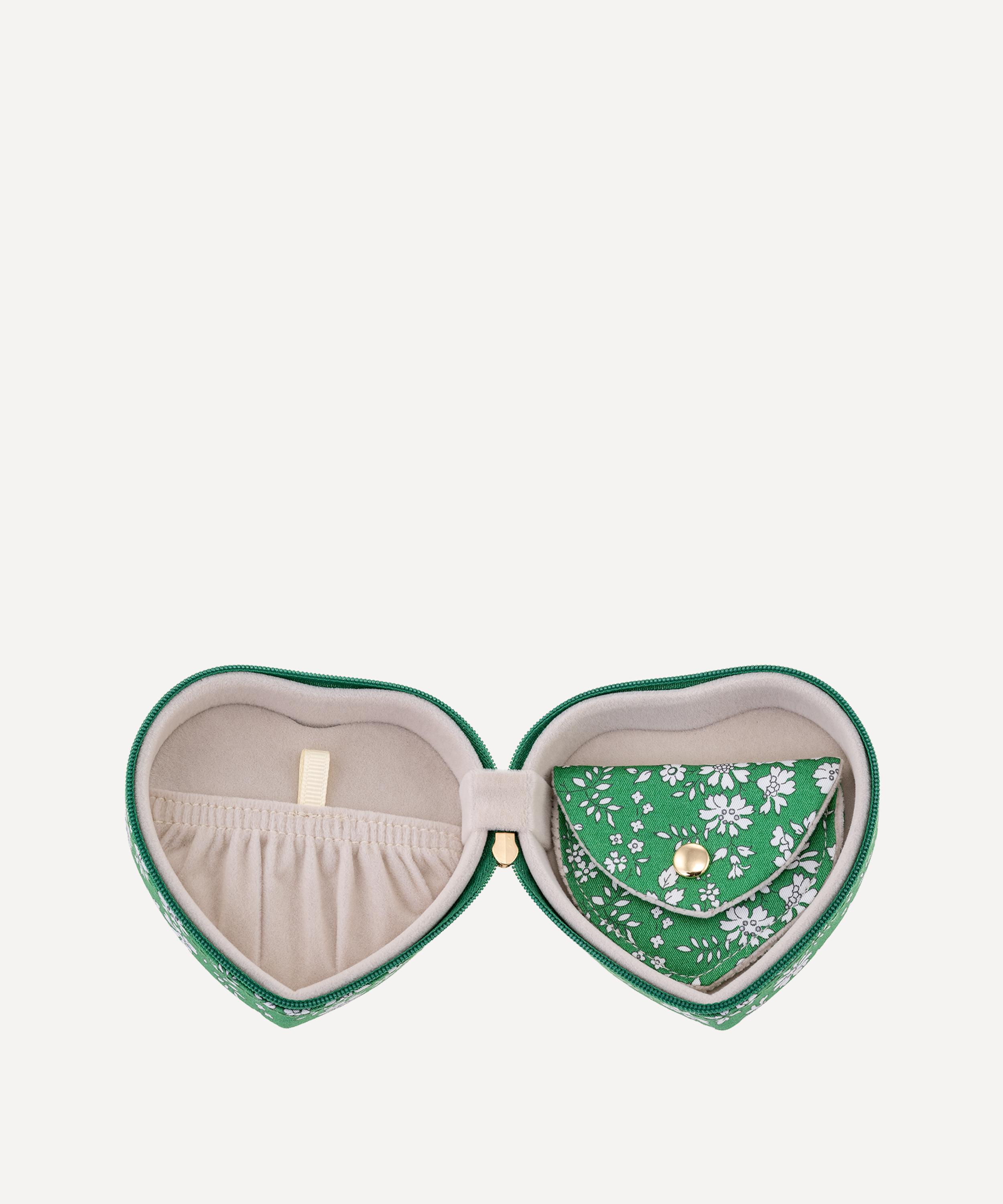 Bon Dep - Capel Tana Lawn&trade; Cotton Heart Jewellery Box image number 1