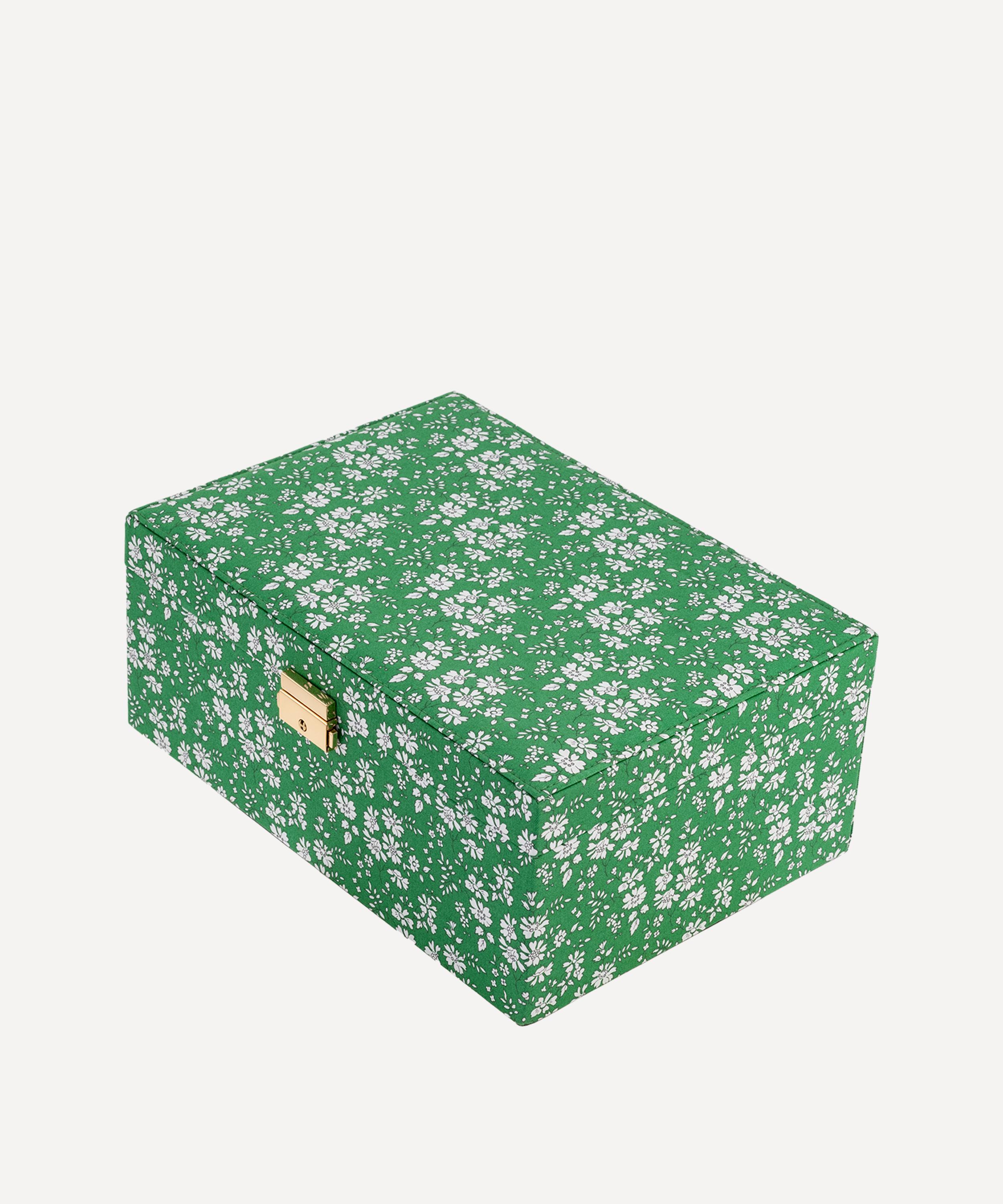 Bon Dep - Capel Tana Lawn&trade; Cotton Square Jewellery Box