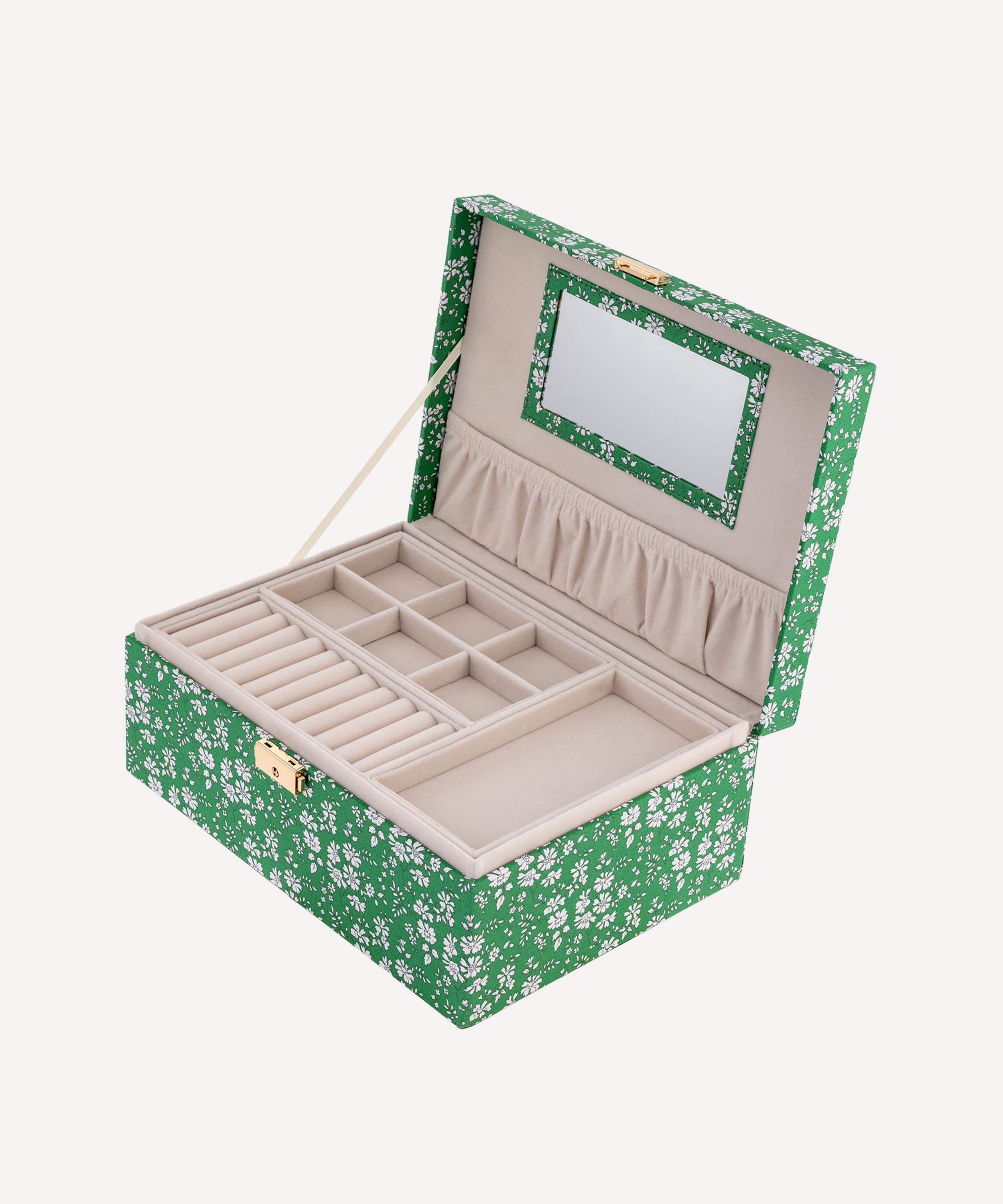Bon Dep - Capel Tana Lawn&trade; Cotton Square Jewellery Box image number 1