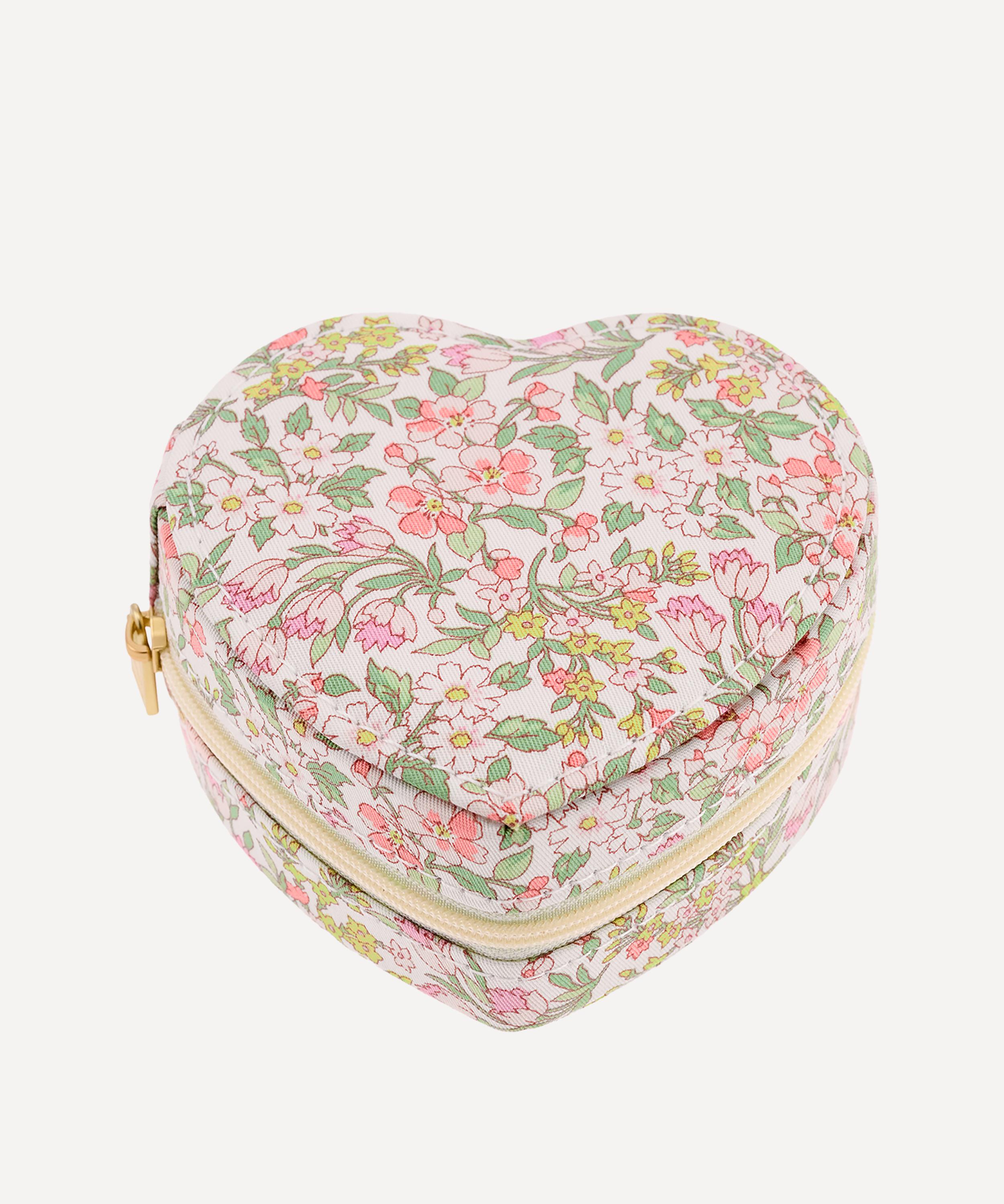 Bon Dep - Nazanin Tana Lawn&trade; Cotton Round Jewellery Box