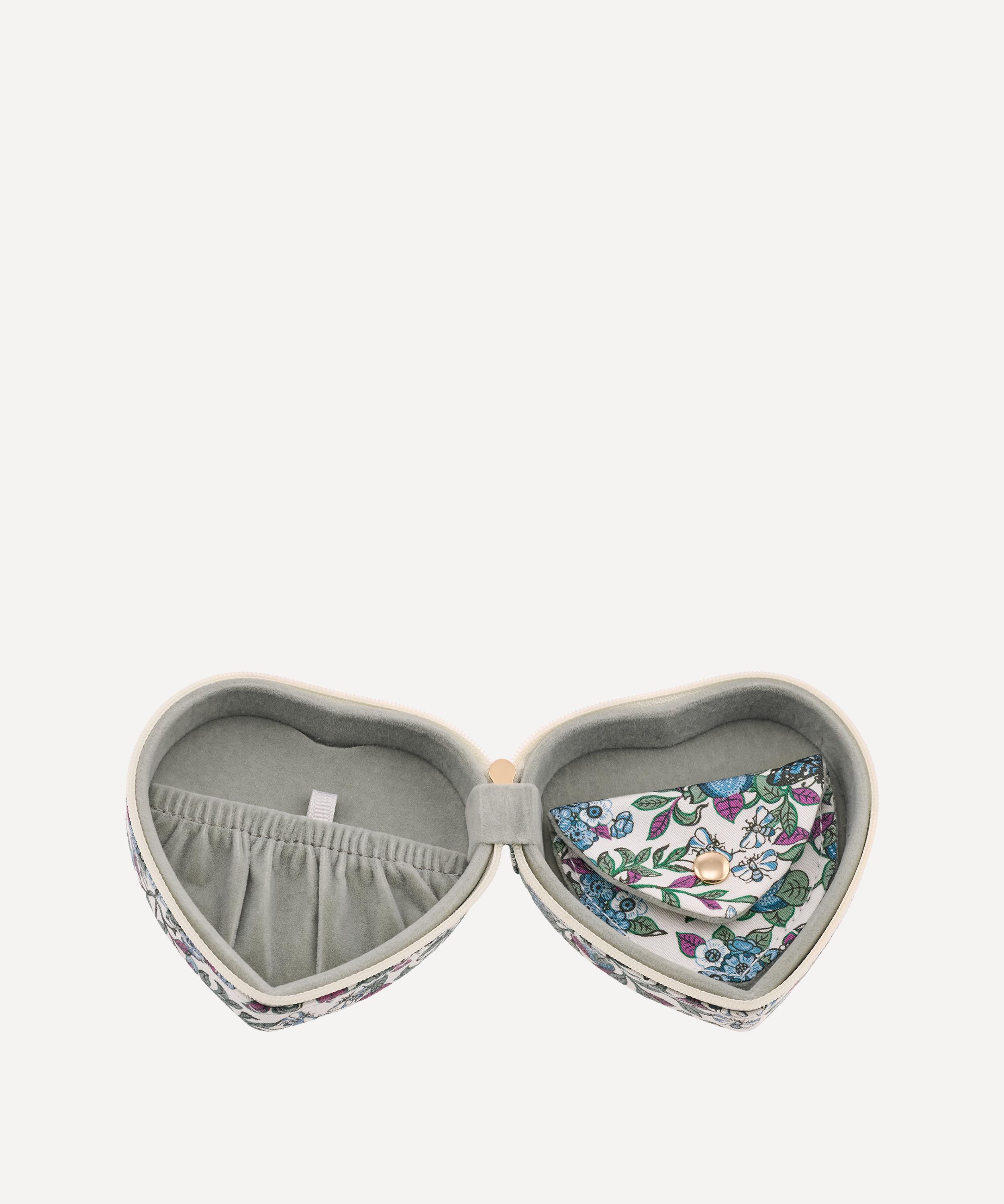 Bon Dep - Orchard Tana Lawn&trade; Cotton Round Jewellery Box image number 1