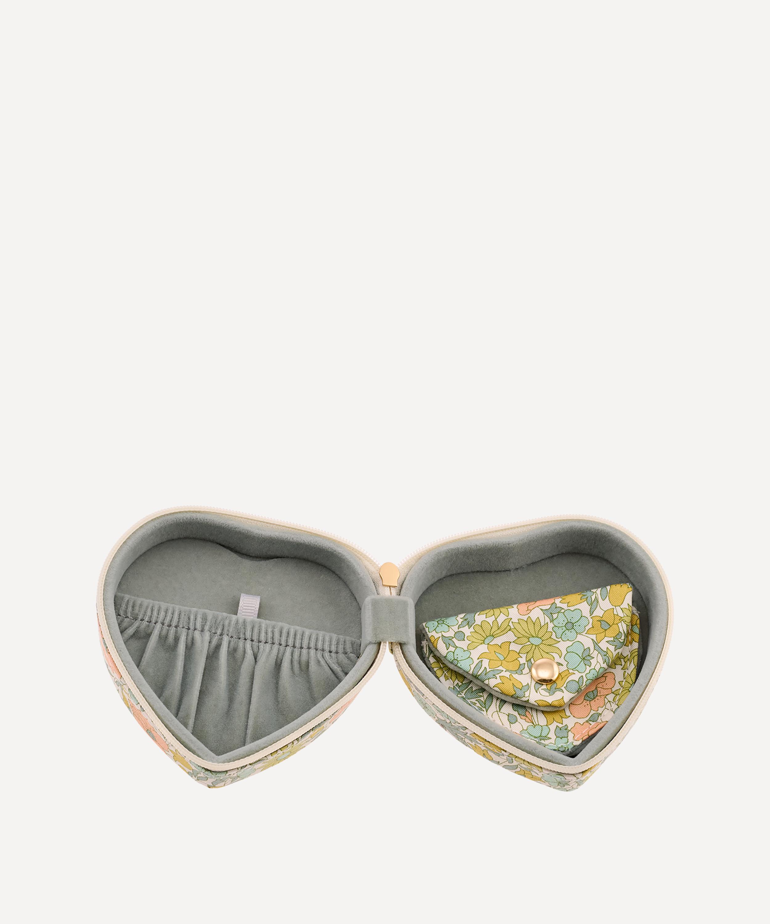 Bon Dep - Poppy and Daisy Tana Lawn&trade; Cotton Round Jewellery Box image number 1