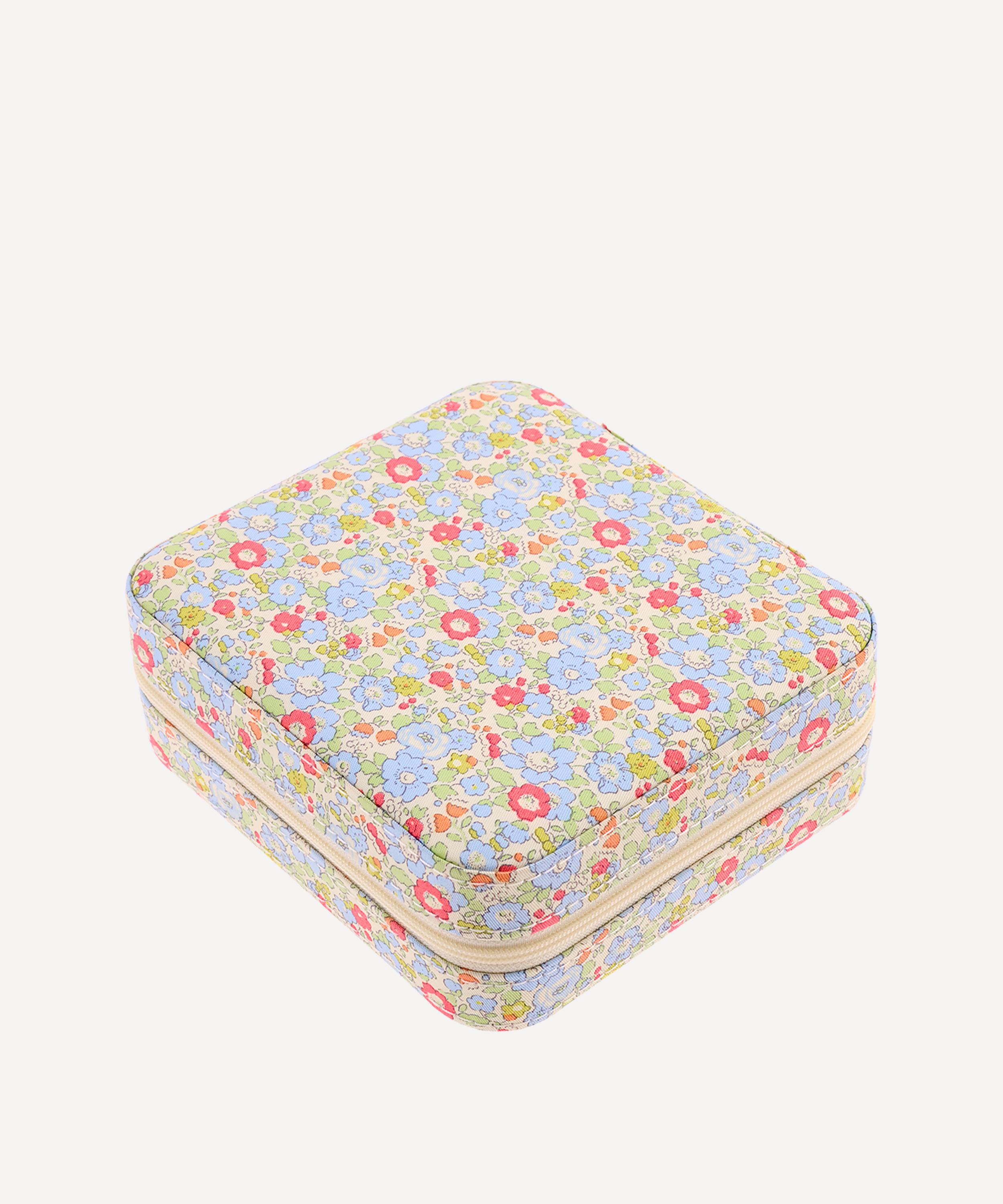 Bon Dep - Betsy Ann Tana Lawn&trade; Cotton Octagon Jewellery Box