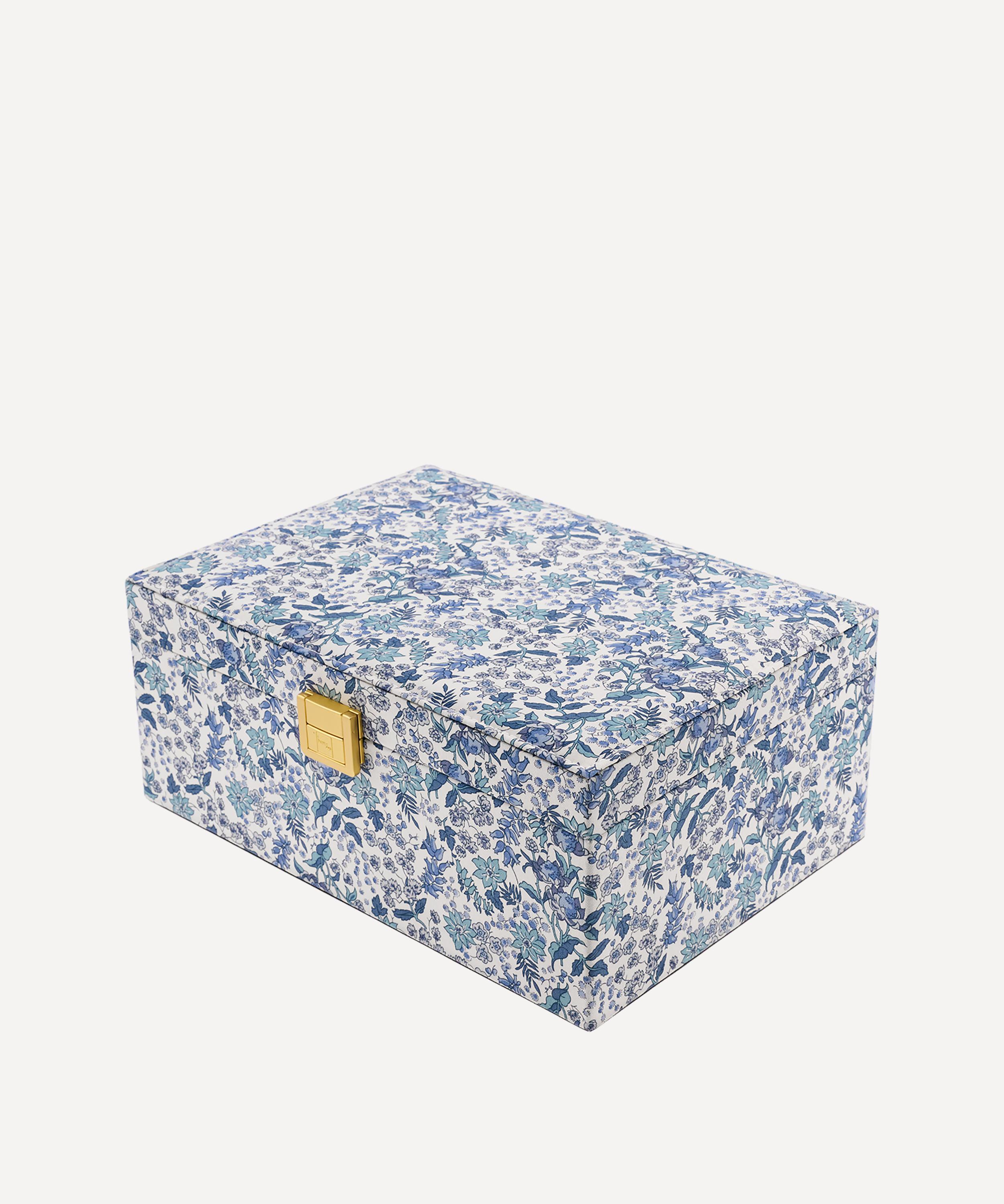 Bon Dep - Serruria Tana Lawn&trade; Cotton Square Jewellery Box