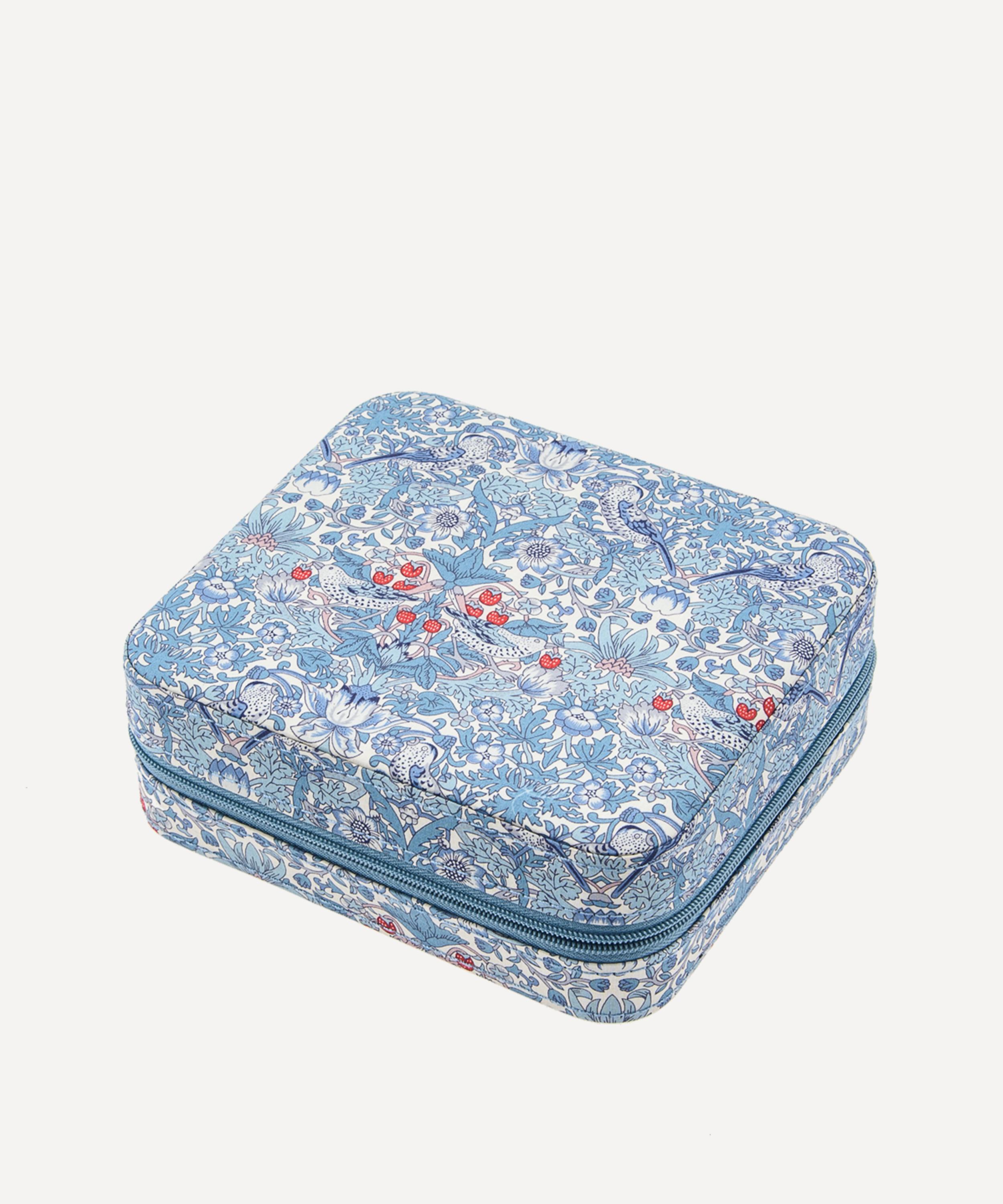 Bon Dep - Strawberry Thief Tana Lawn&trade; Cotton Octagon Jewellery Box