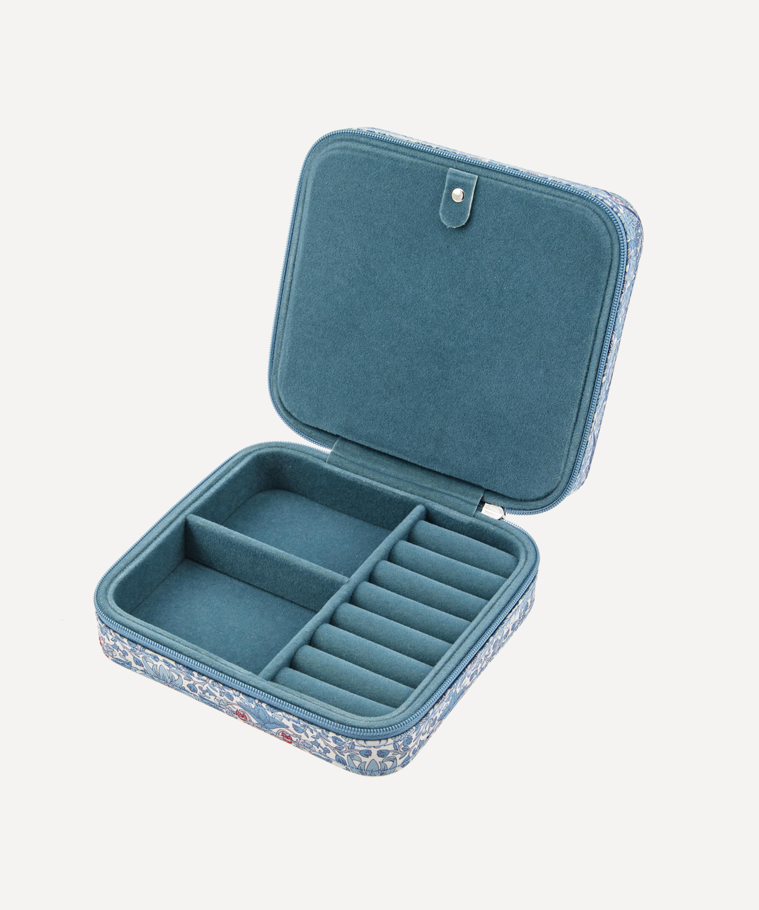 Bon Dep - Strawberry Thief Tana Lawn&trade; Cotton Octagon Jewellery Box image number 2