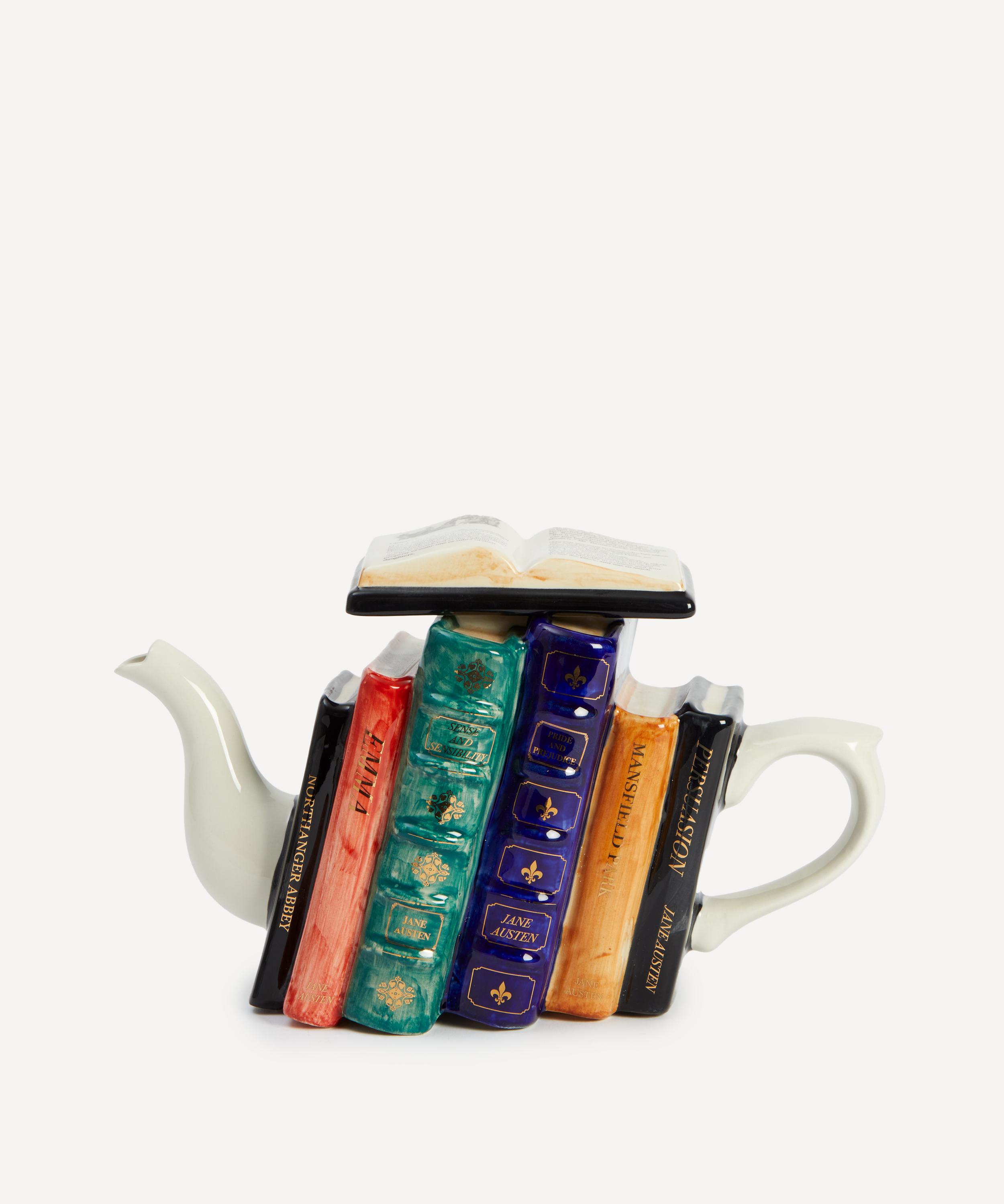 Ceramic Inspirations - Jane Austen Book Ceramic Teapot image number 1