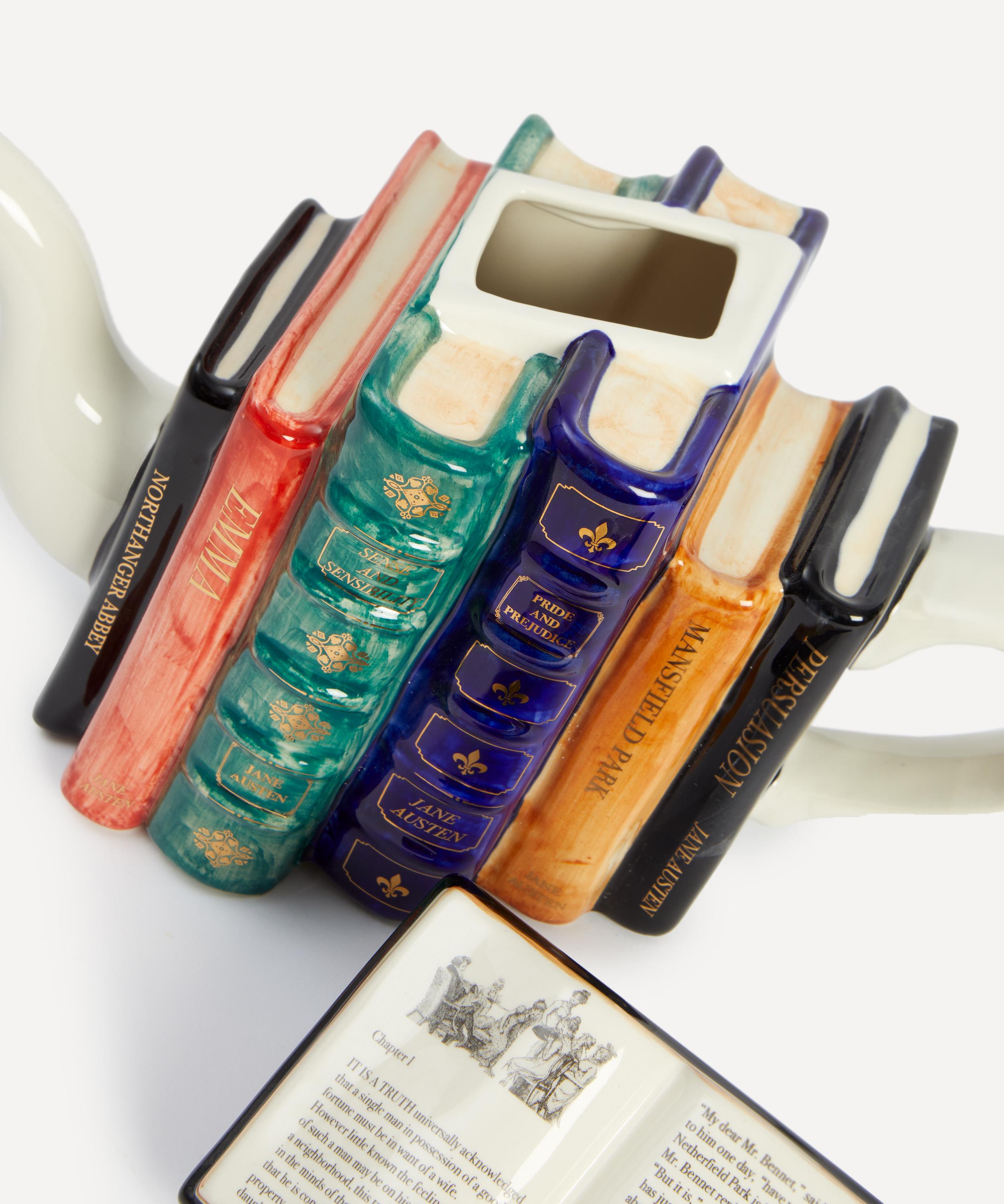 Ceramic Inspirations - Jane Austen Book Ceramic Teapot image number 3