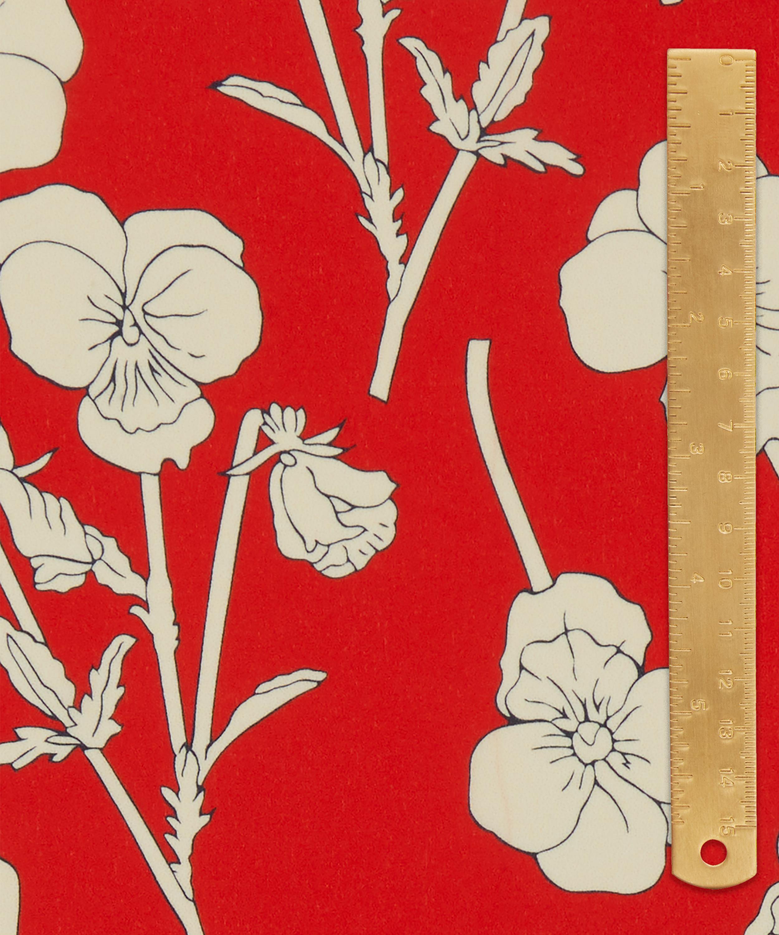 Liberty Fabrics - Radiant Ros Crepe de Chine image number 4