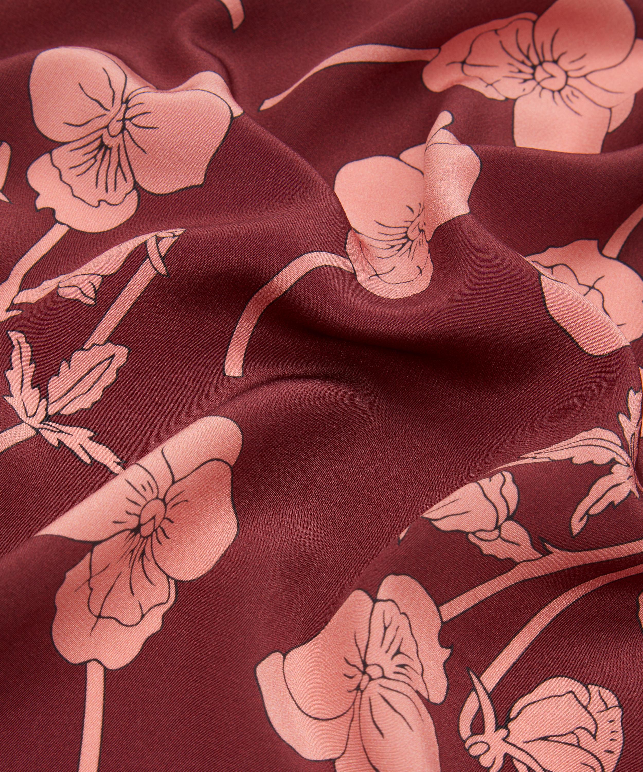 Liberty Fabrics - Radiant Ros Crepe de Chine image number 3