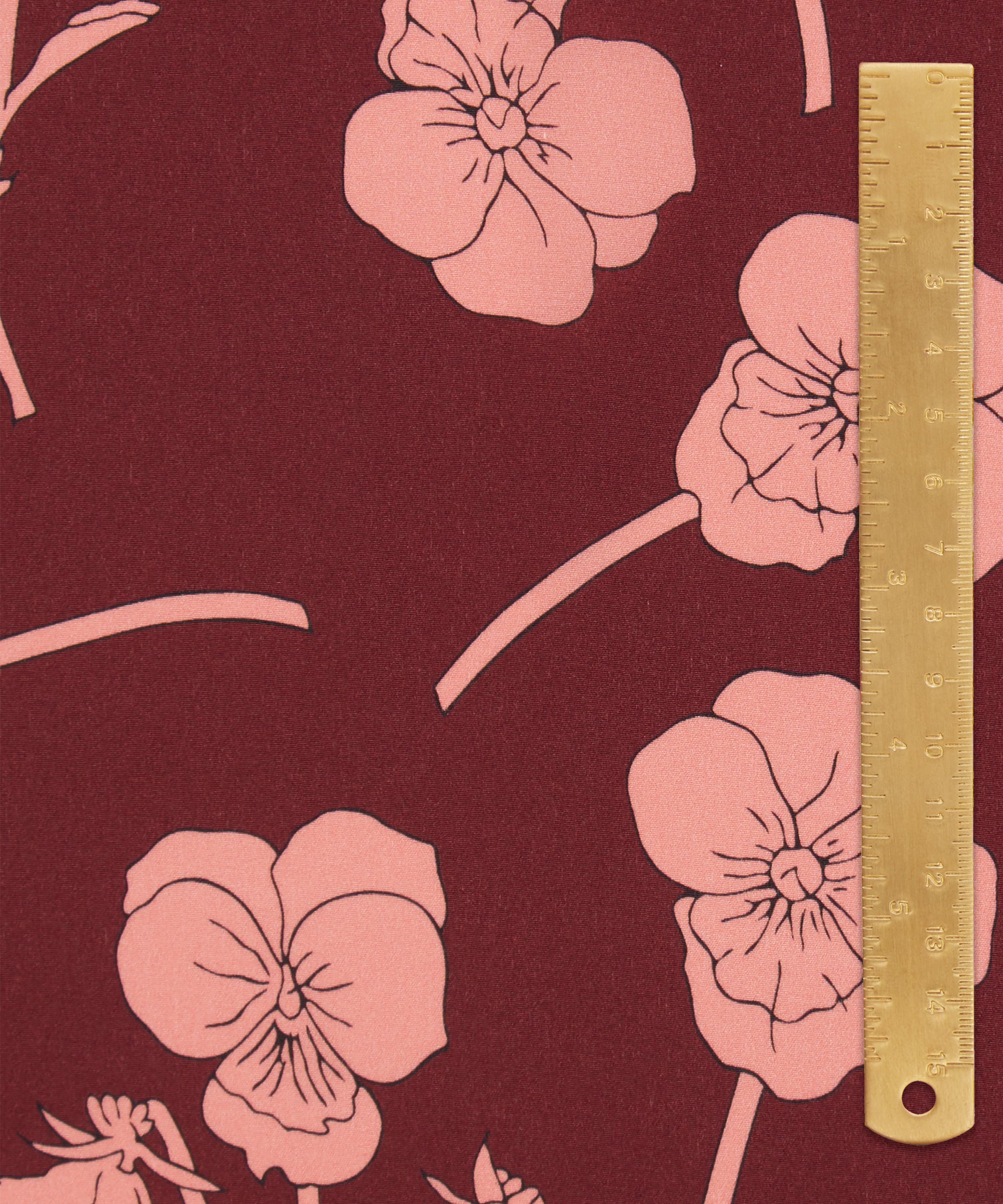 Liberty Fabrics - Radiant Ros Crepe de Chine image number 4