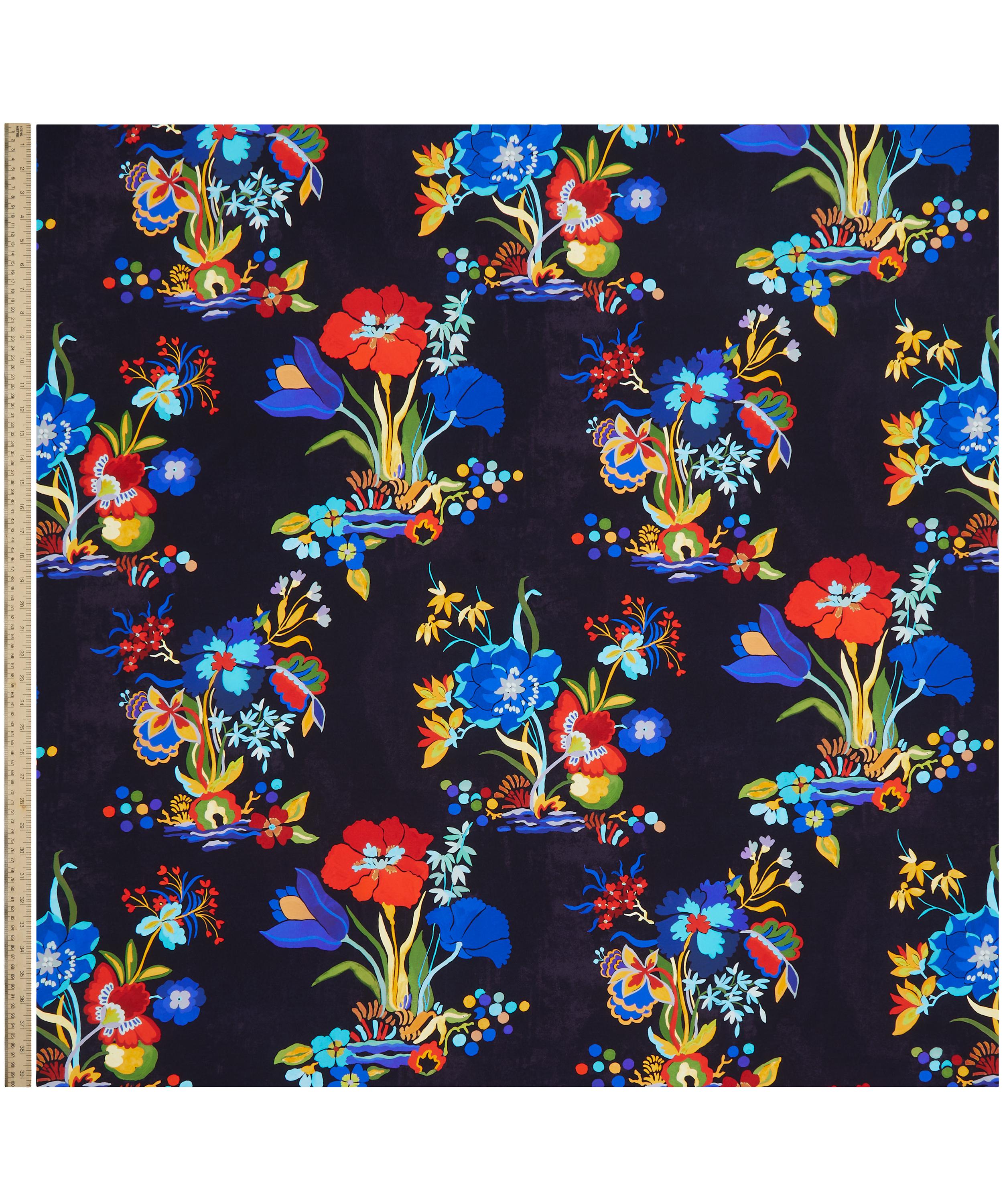 Liberty Fabrics - Kanazawa Flowers Crepe de Chine image number 1