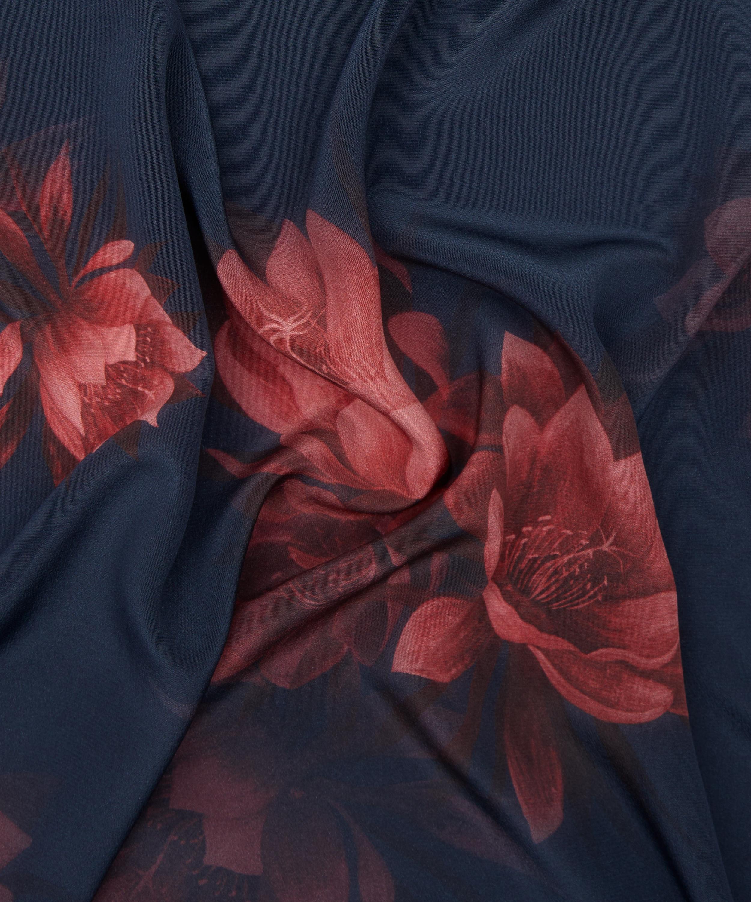 Liberty Fabrics - Aura Night Crepe de Chine image number 3