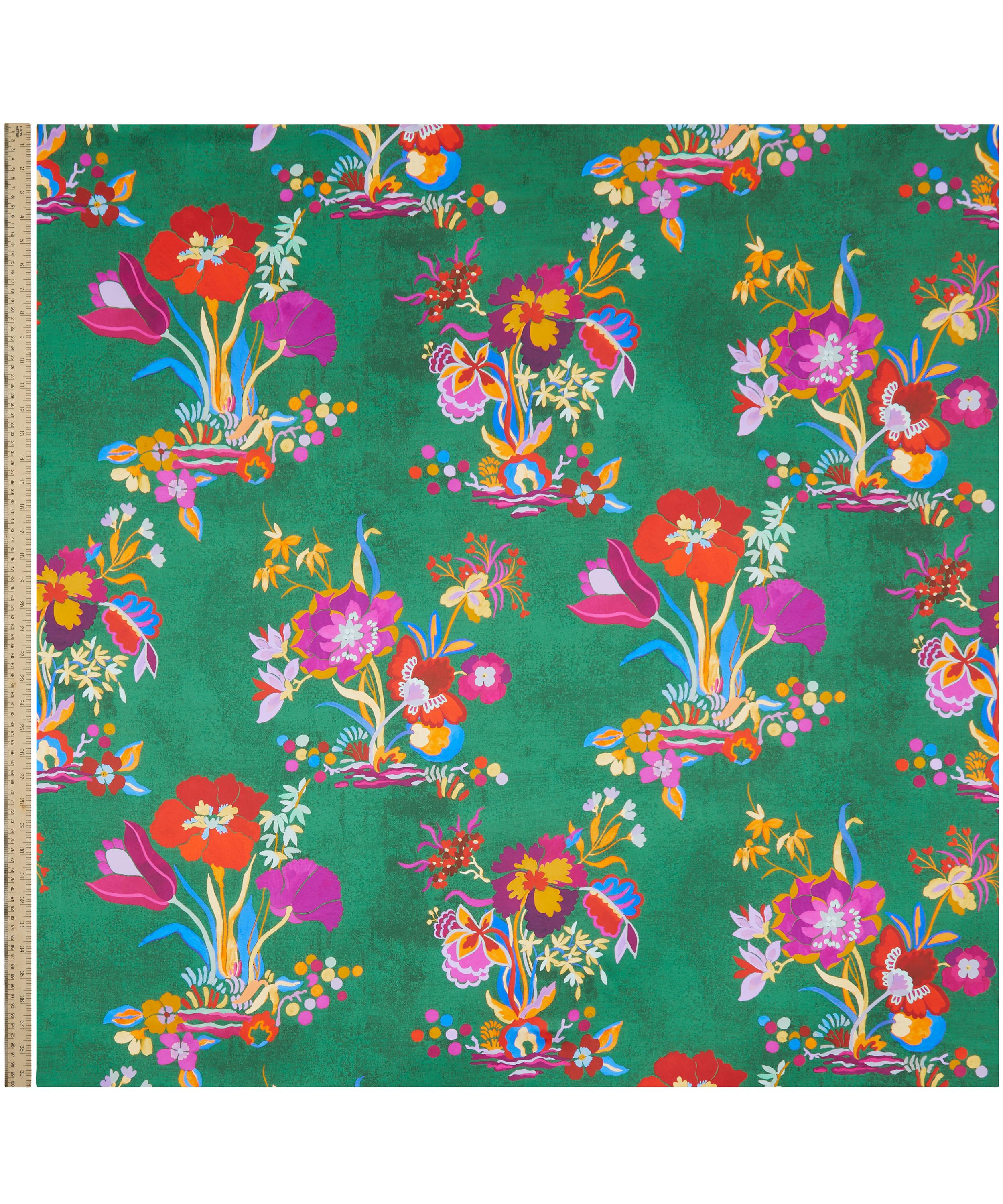 Liberty Fabrics - Kanazawa Flowers Silk Satin image number 1