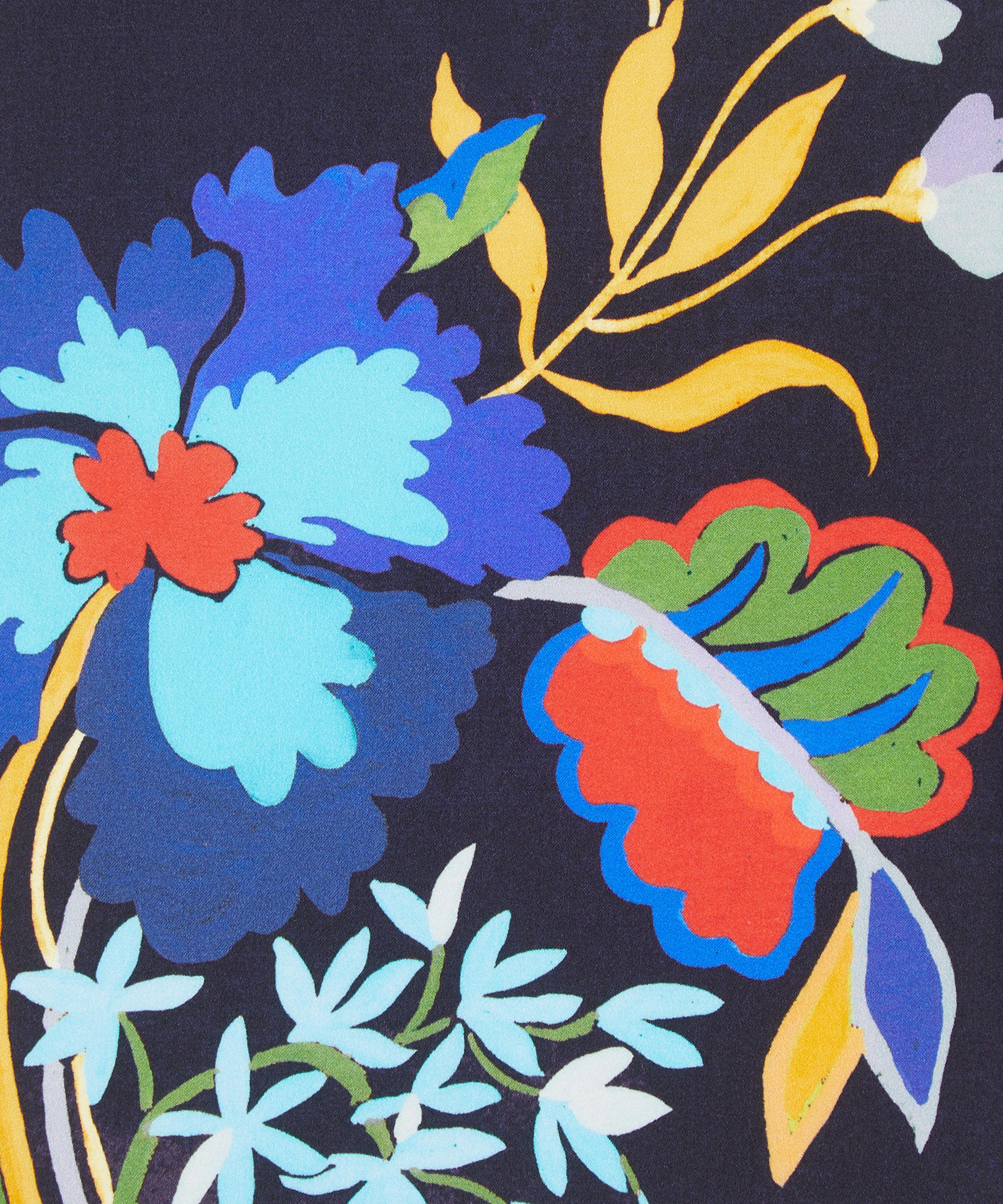 Liberty Fabrics - Kanazawa Flowers Silk Satin image number 0